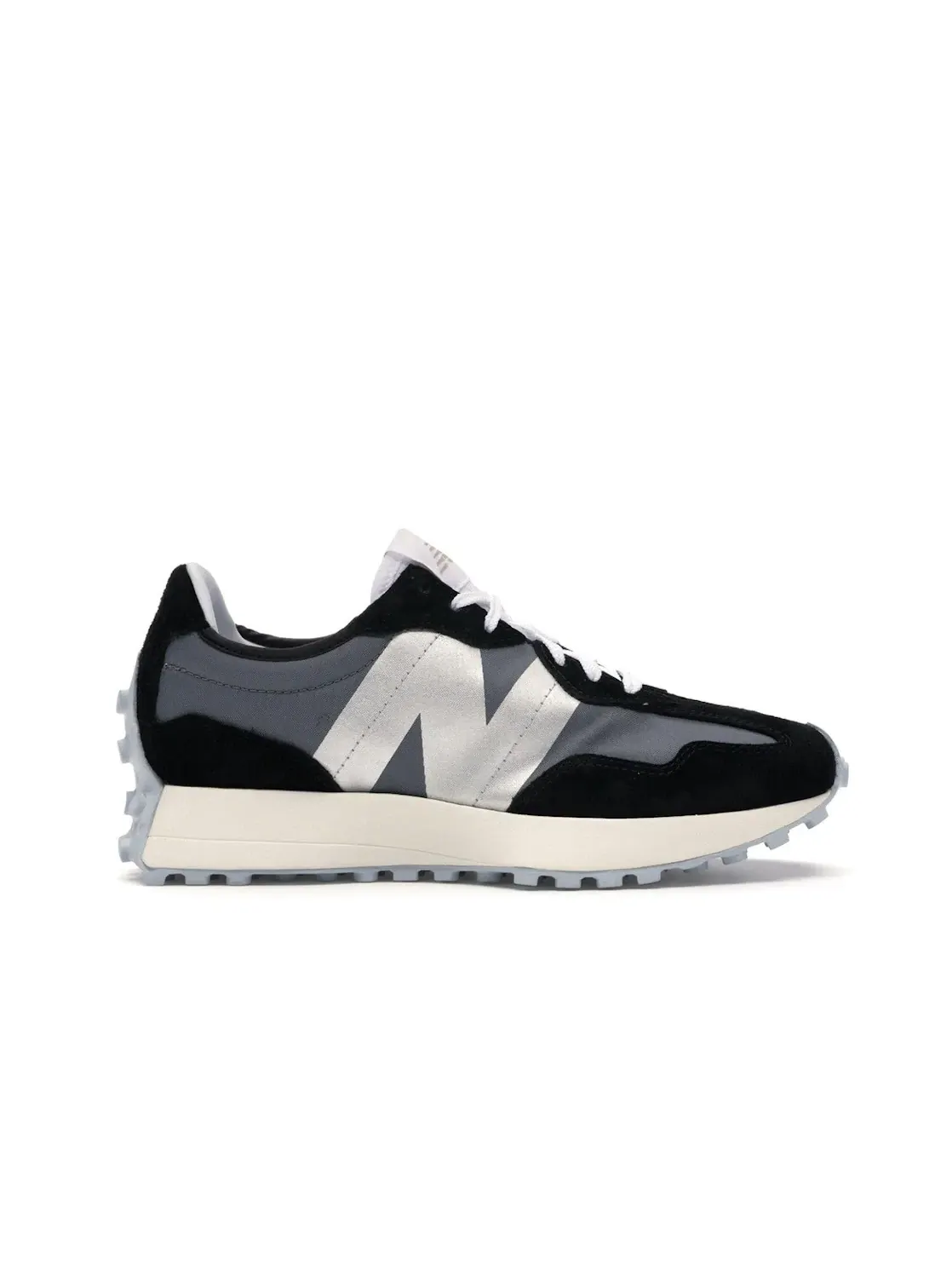 Женские кроссовки Lifestyle с soft look New Balance 327 — изображение 1 из 4, черный/белый