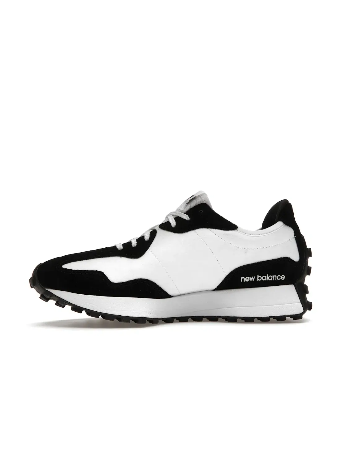 Женские кроссовки с низким профилем New Balance 327 — изображение 3 из 4, черный/белый/черный