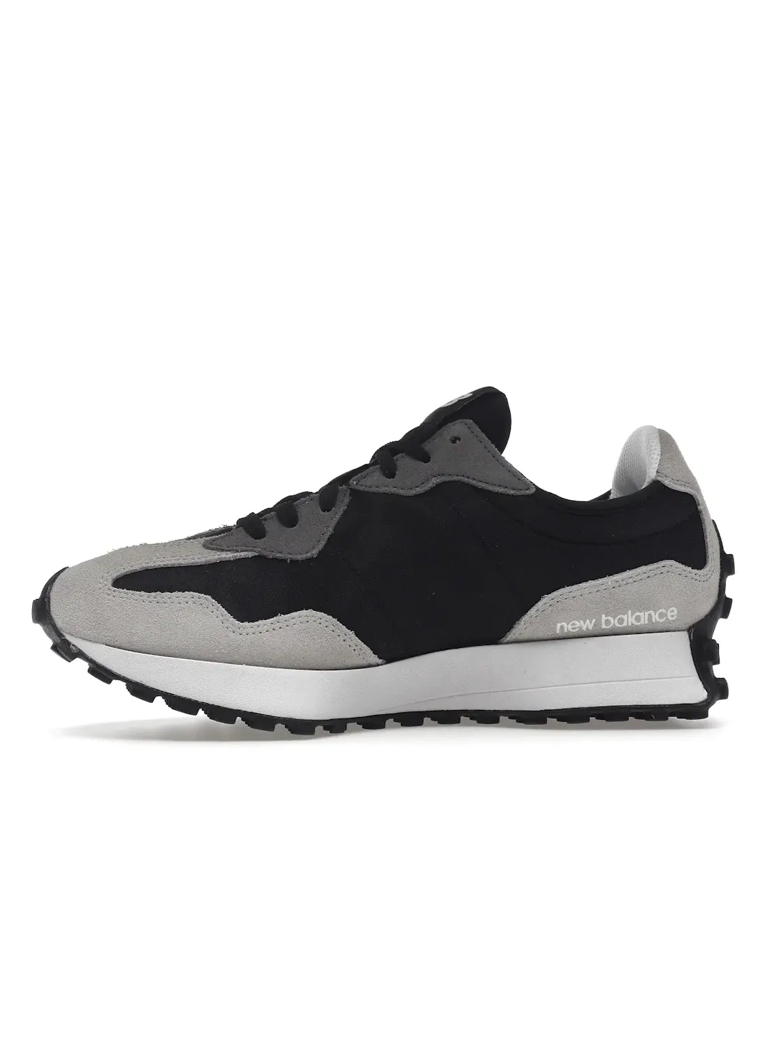 Мужские кроссовки для повседневной носки New Balance 327 — изображение 3 из 4, черный/белый/серый