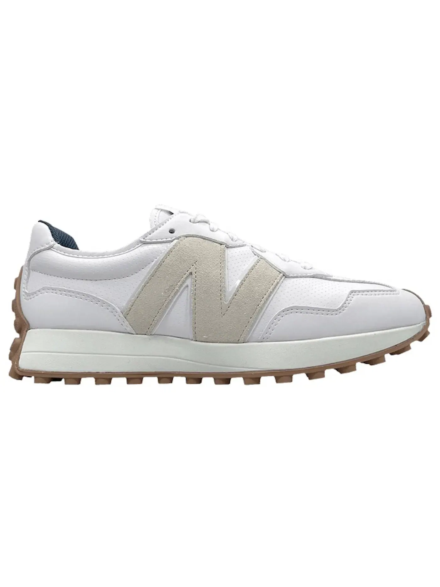 Женские кроссовки с модельным дизайном New Balance 327 — изображение 1 из 1, белый