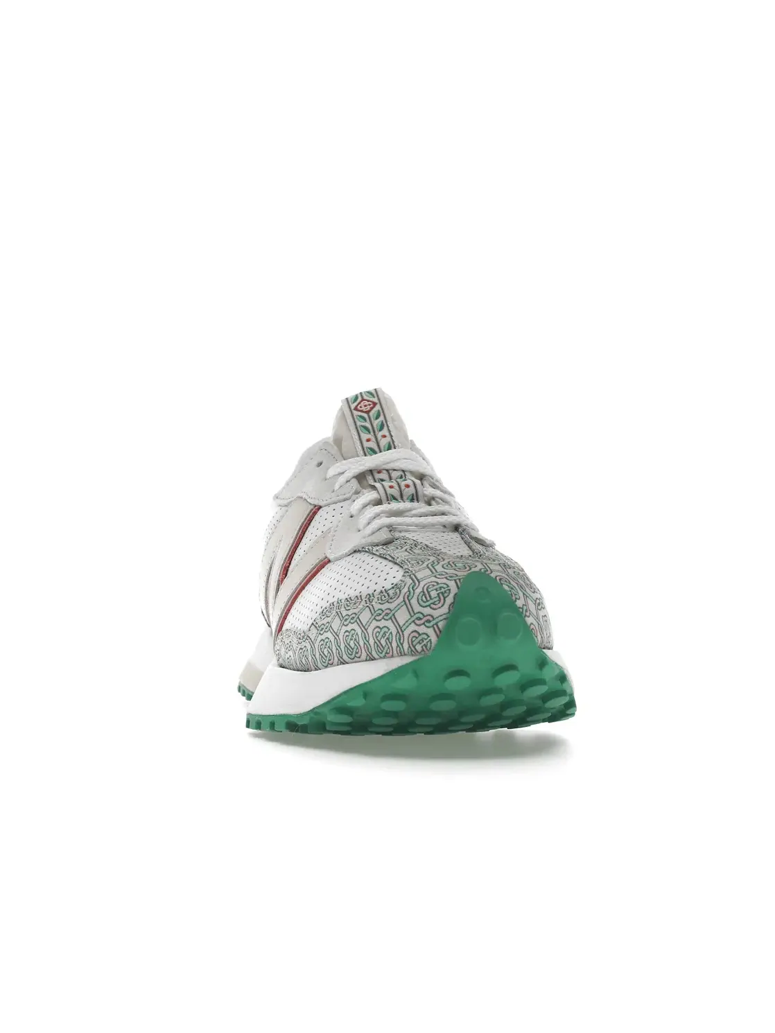 Мужские кроссовки с коллаборацией Casablanca New Balance 327 — изображение 2 из 4, белый зеленый