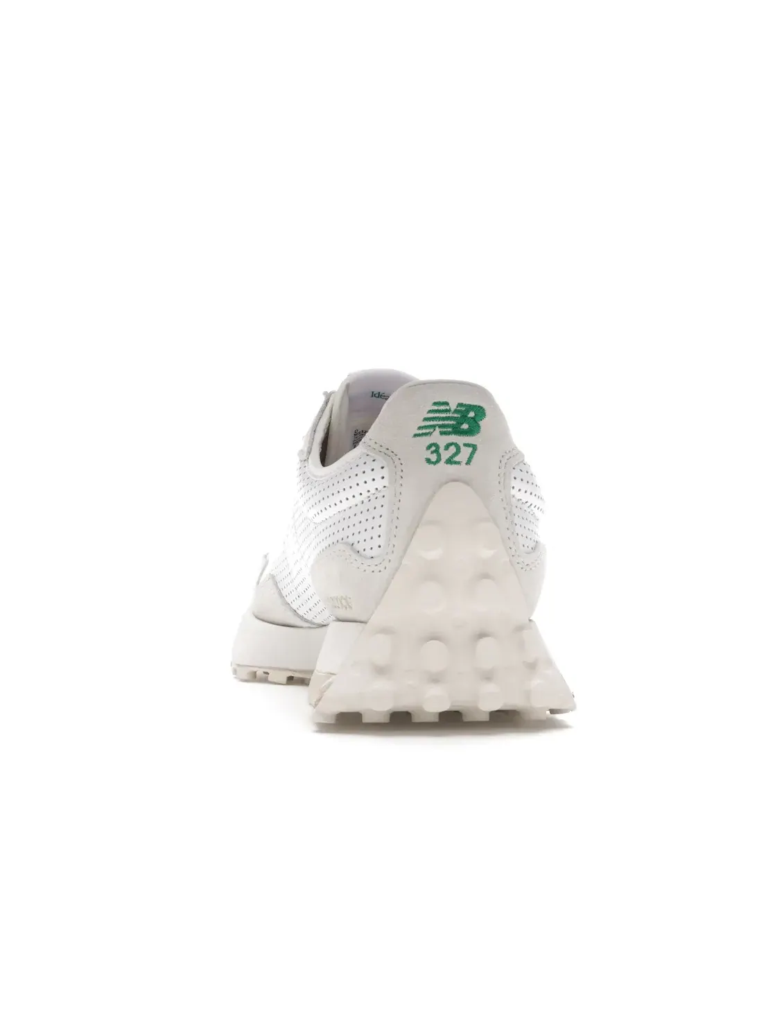 Мужские кроссовки с зеленым логотипом New Balance 327 — изображение 4 из 4, серый/белый-зеленый