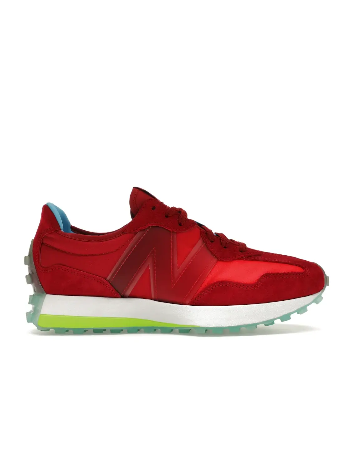 Мужские кроссовки с принтом New Balance 327 — изображение 1 из 4, белый