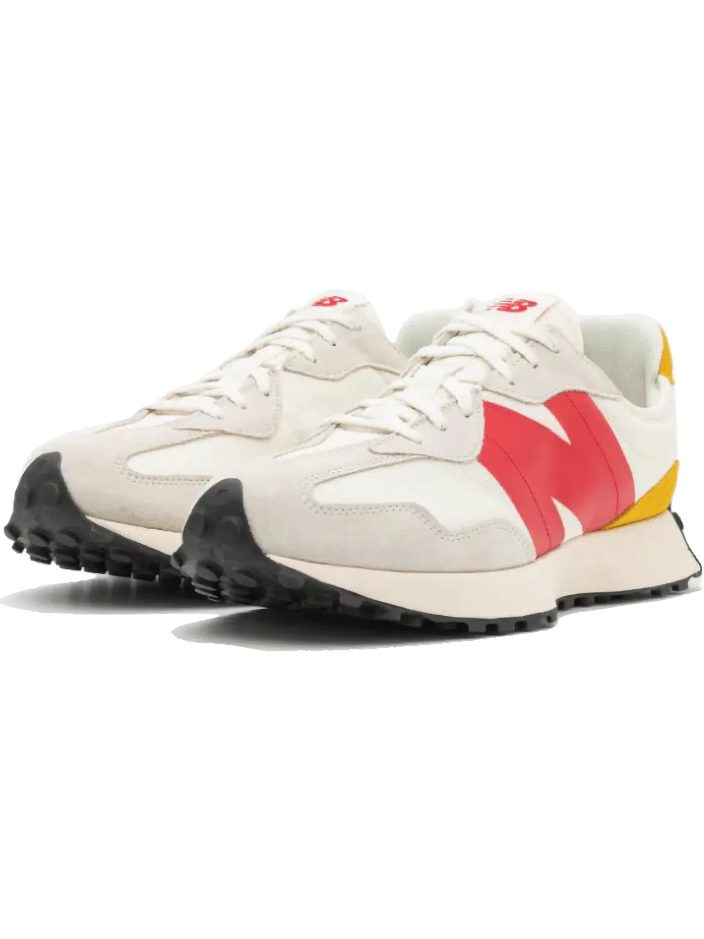 Мужские кроссовки Lifestyle New Balance 327 — изображение 1 из 2, кремовый/желтый/красный