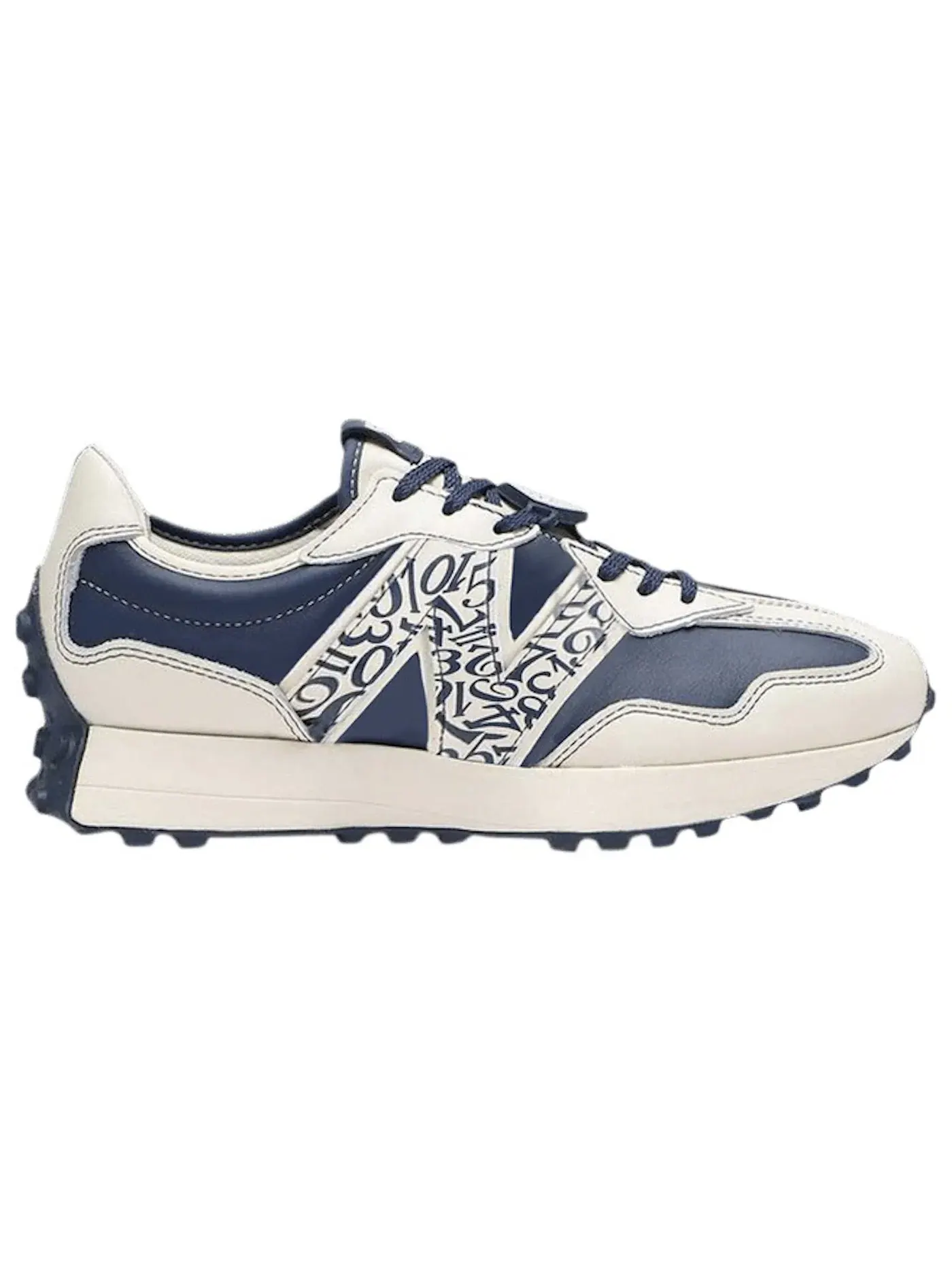Мужские кроссовки Lifestyle New Balance 327 — изображение 1 из 1, темно-синий/белый