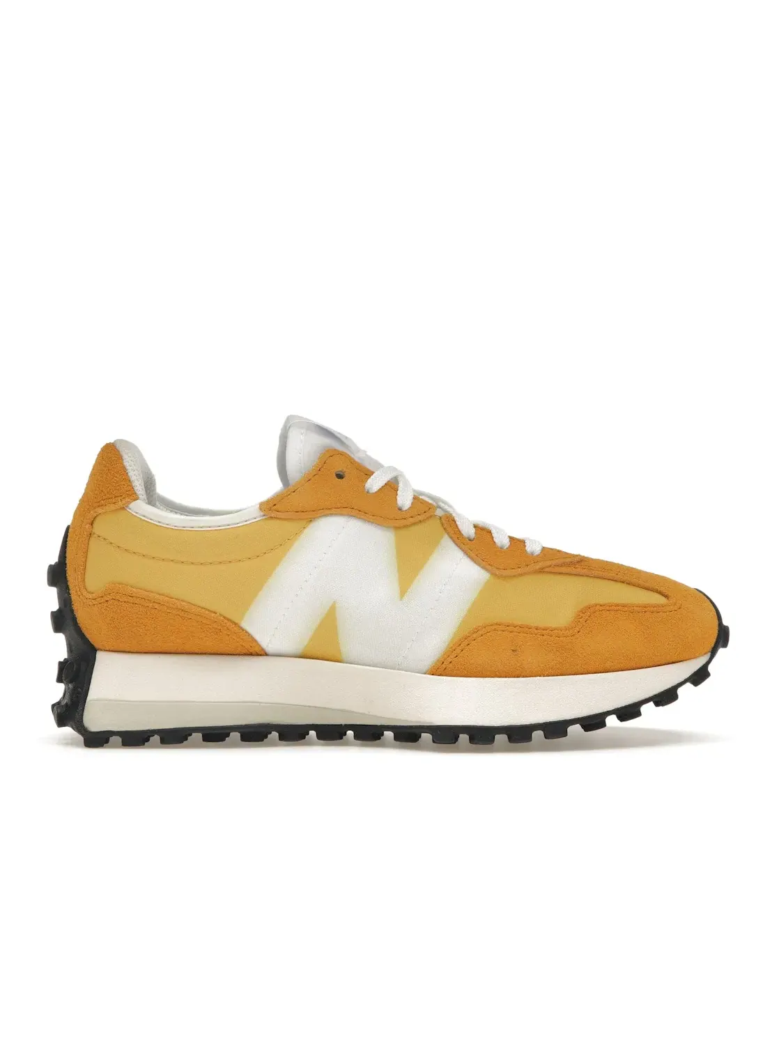 Женские кроссовки Lifestyle New Balance 327 — изображение 1 из 4, золотистый/белый