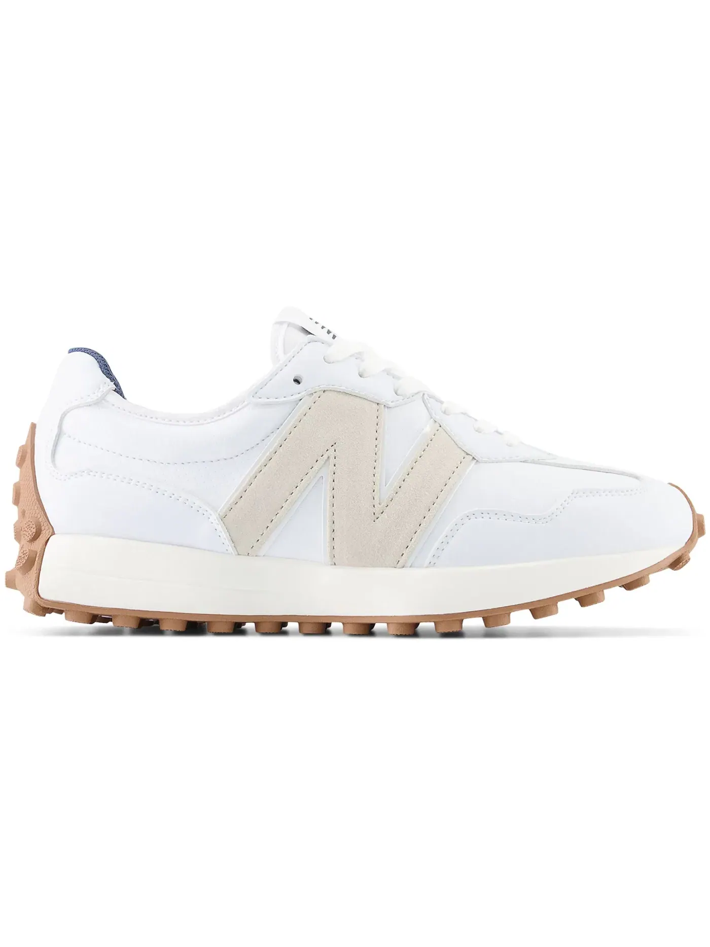 Женские кроссовки с ретро-дизайном New Balance 327 Golf — изображение 1 из 1, белый