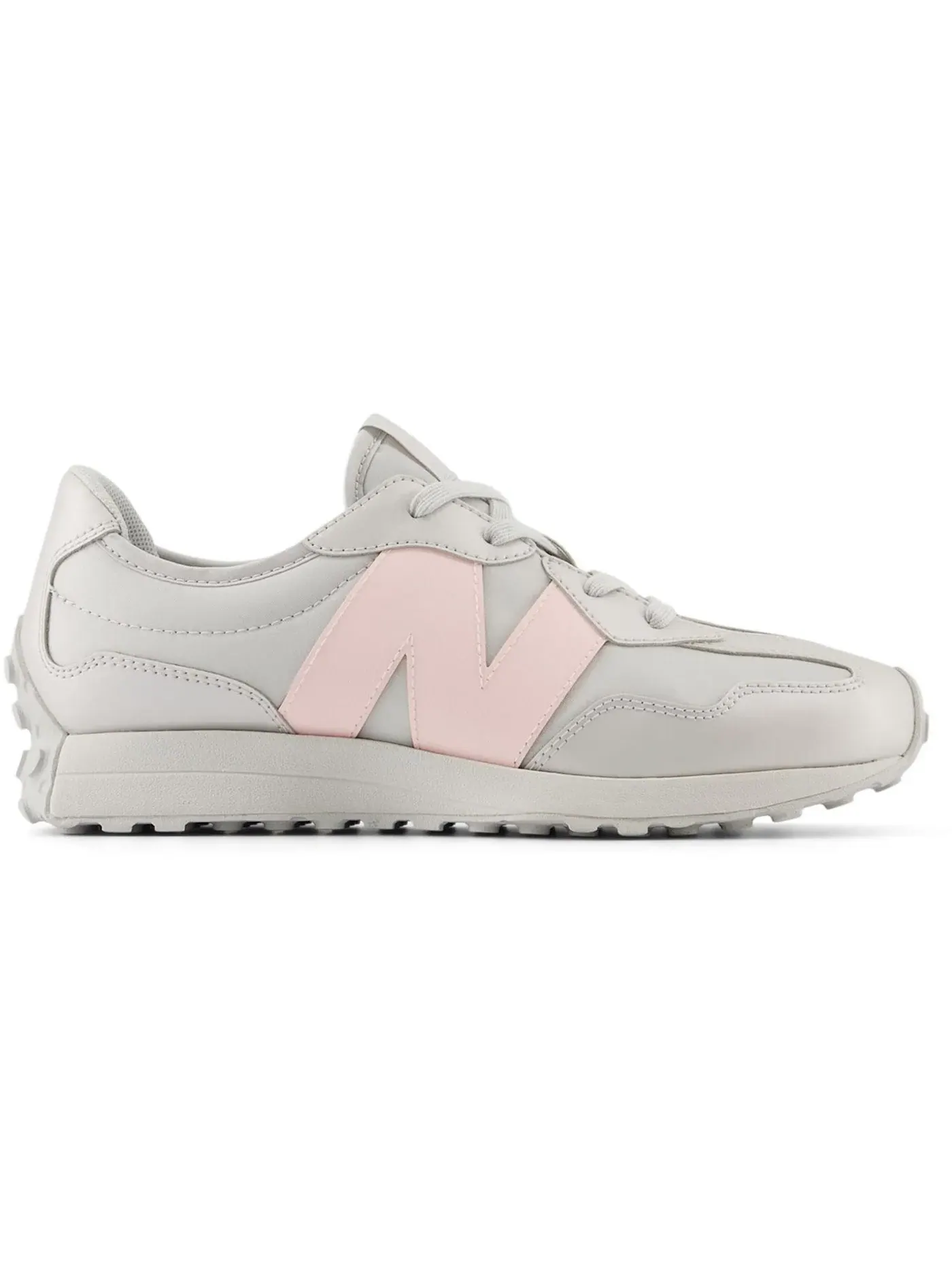 Детские кроссовки Lifestyle New Balance 327 — изображение 1 из 1, серый/розовый