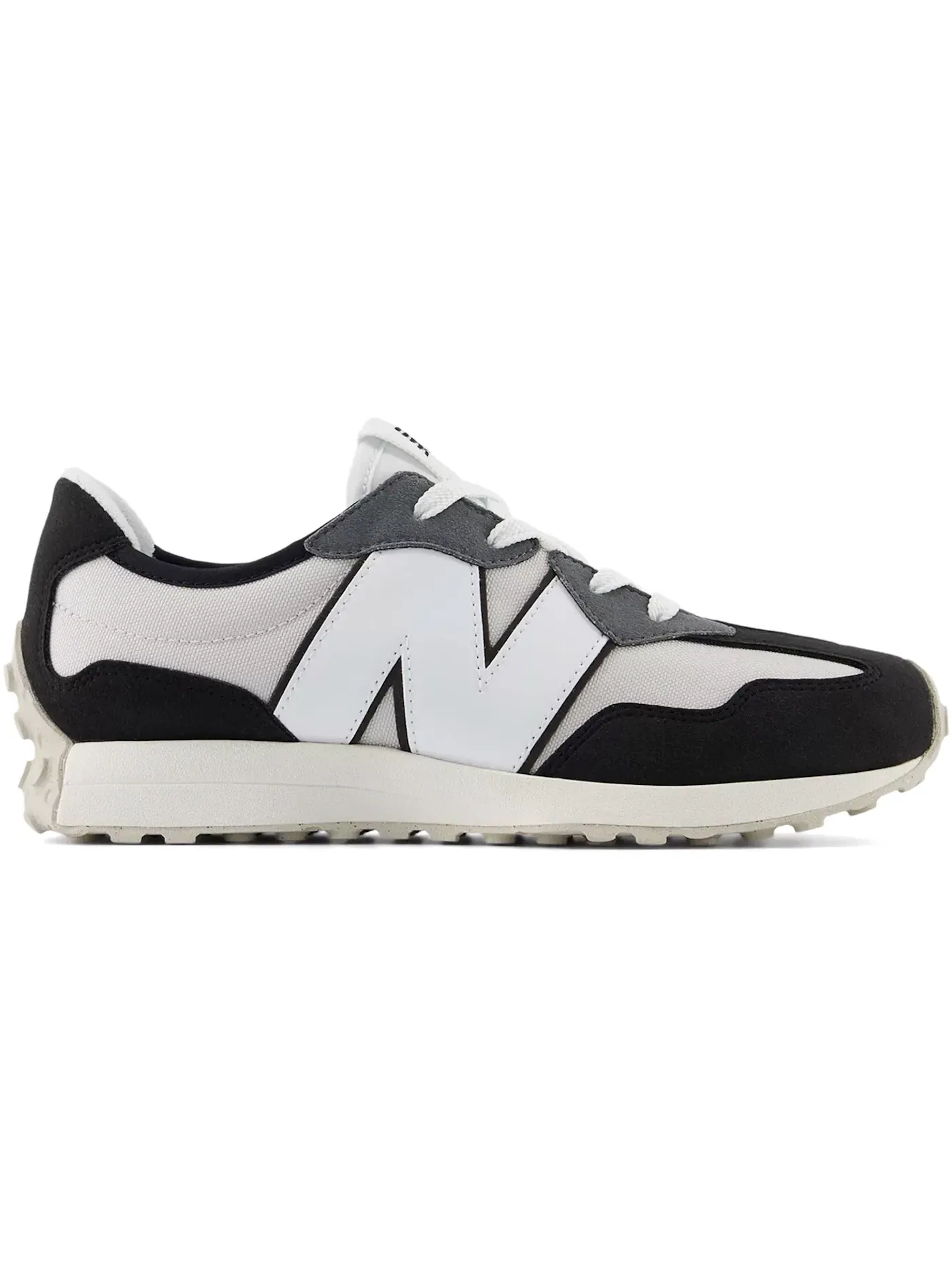 Детские кроссовки с ретро-дизайном New Balance 327 — изображение 1 из 1, серый/белый