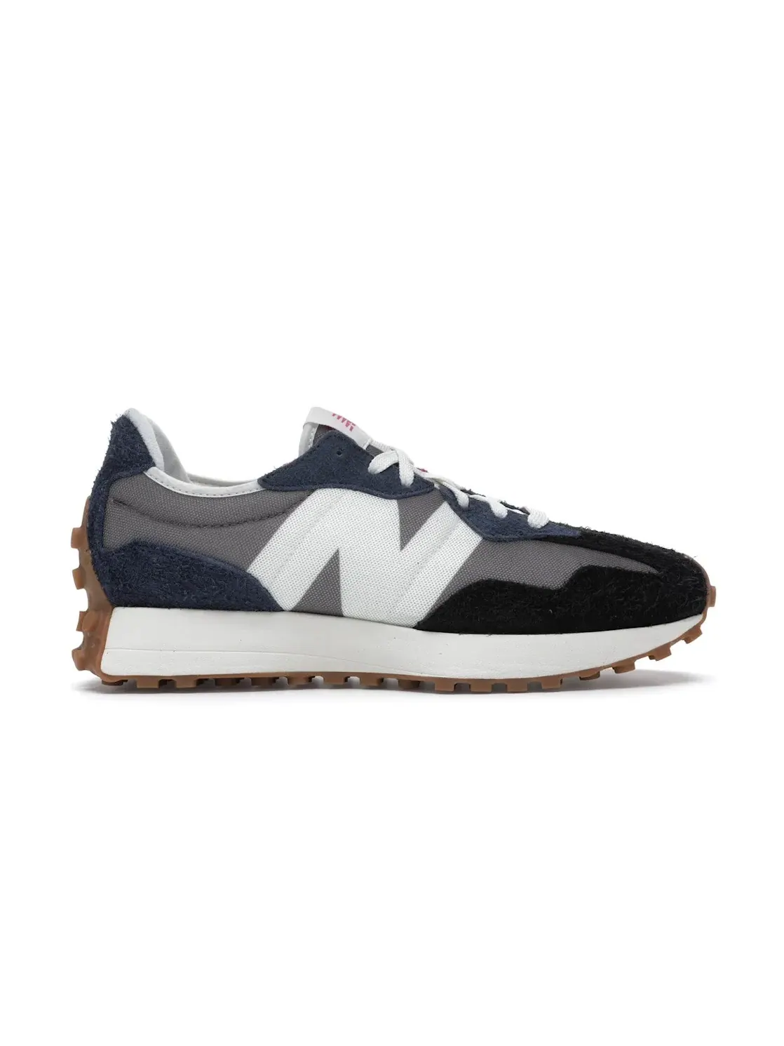 Мужские кроссовки Lifestyle New Balance 327 — изображение 1 из 4, серый/темно-синий-черный