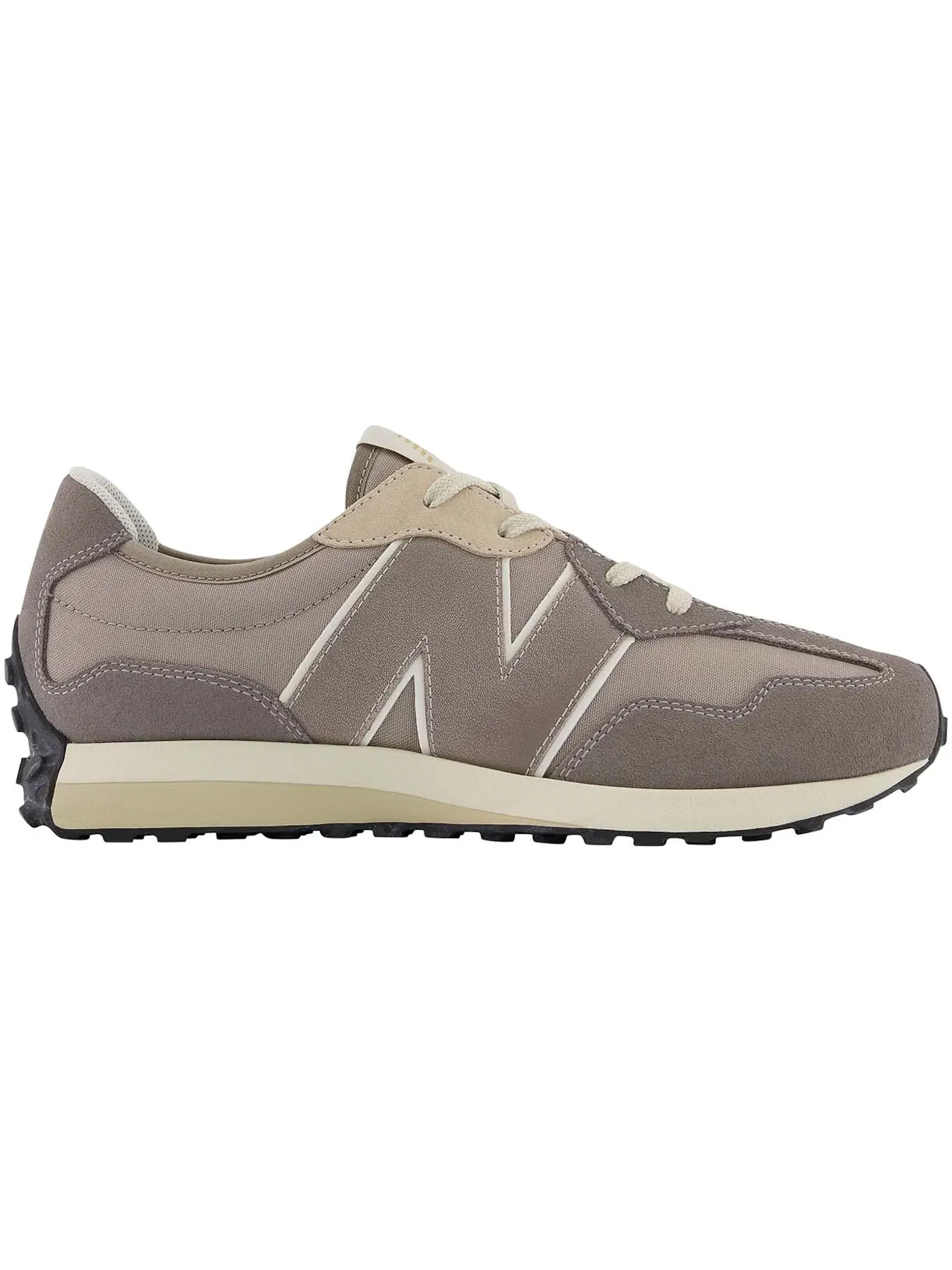 Детские кроссовки Lifestyle New Balance 327 — изображение 1 из 1, серый/белый/золотистый