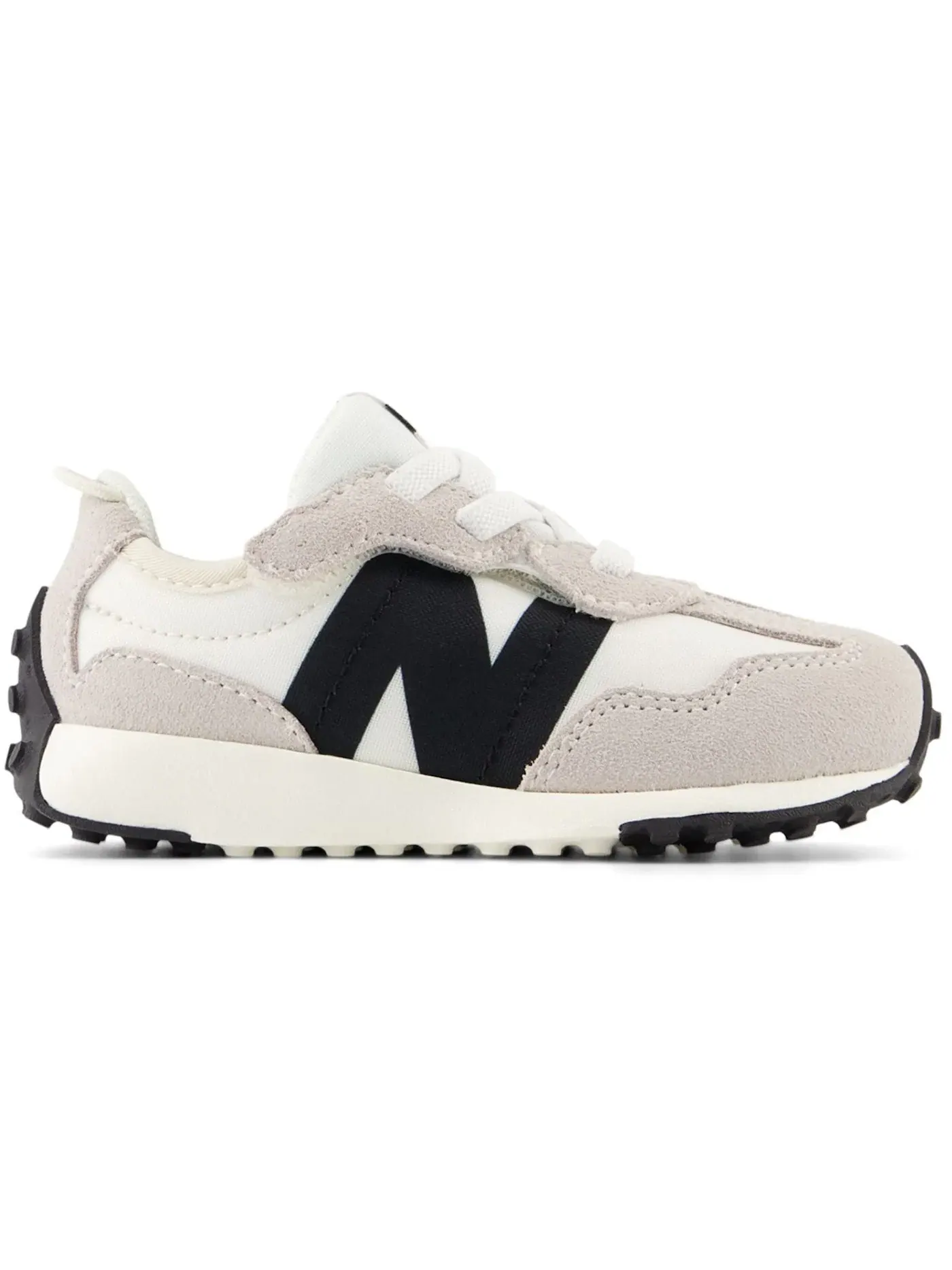 Детские кроссовки Lifestyle New Balance 327 Hook and Loop — изображение 1 из 1, серебристый черный