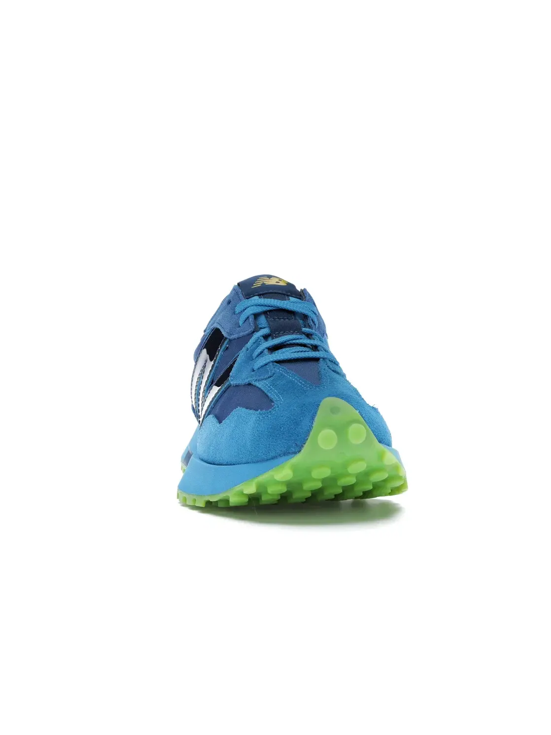 Мужские кроссовки Lifestyle с принтом New Balance 327 — изображение 2 из 4, синий/синий-зеленый
