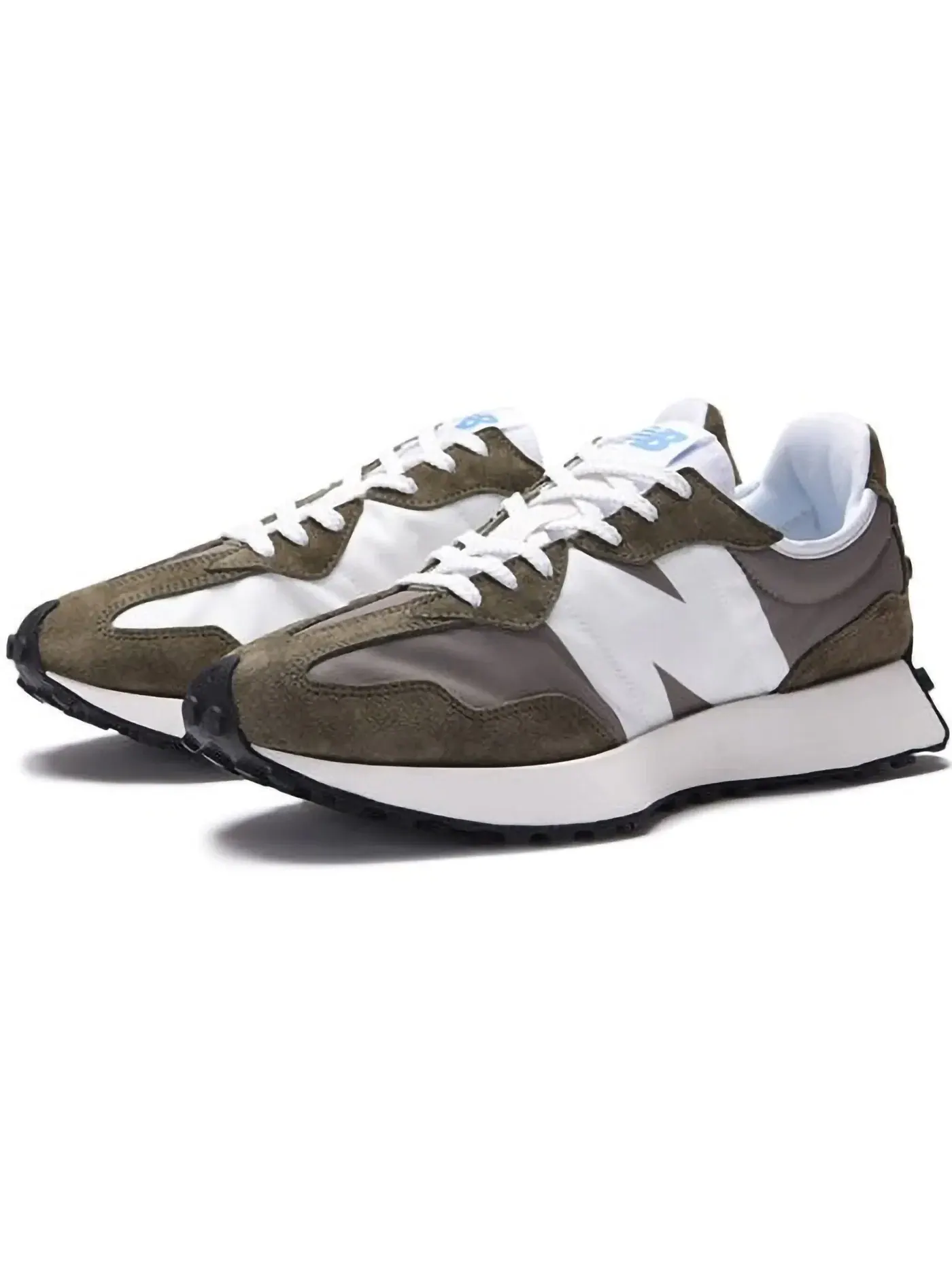 Мужские кроссовки Lifestyle New Balance 327 — изображение 2 из 3, хаки белый