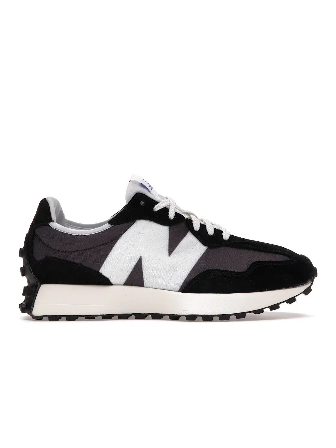 Мужские кроссовки с ретро-дизайном New Balance 327 — изображение 1 из 4, черный/белый/кремовый