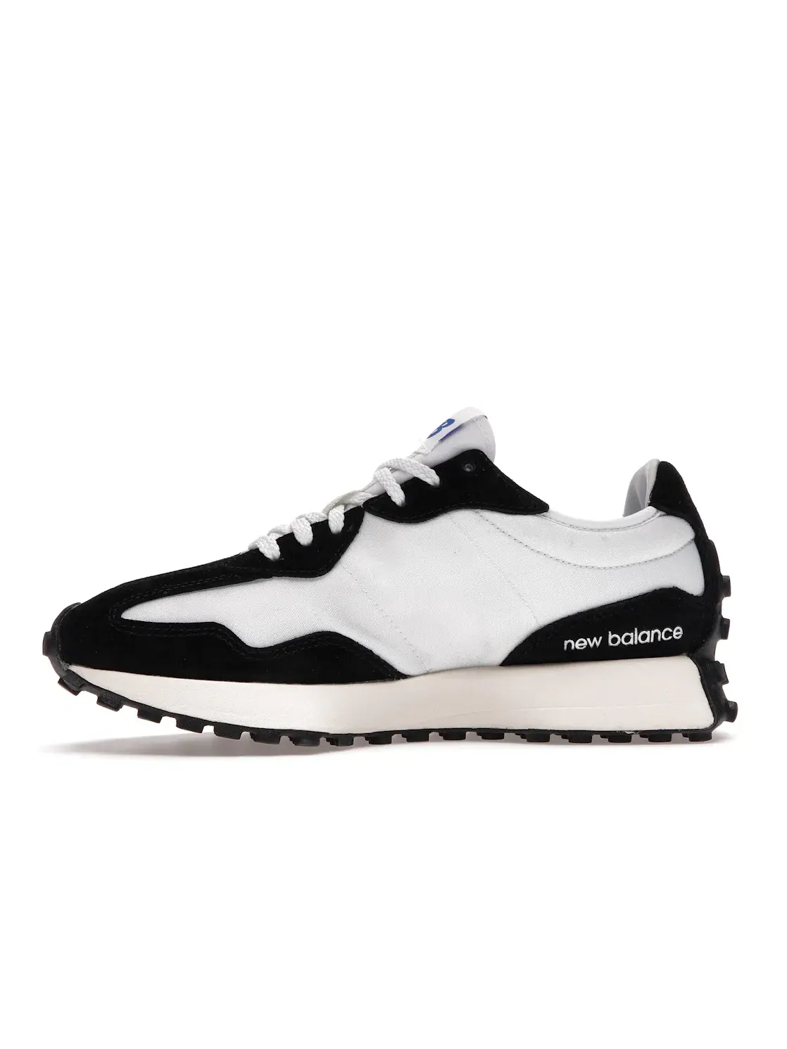 Мужские кроссовки с ретро-дизайном New Balance 327 — изображение 3 из 4, черный/белый/кремовый