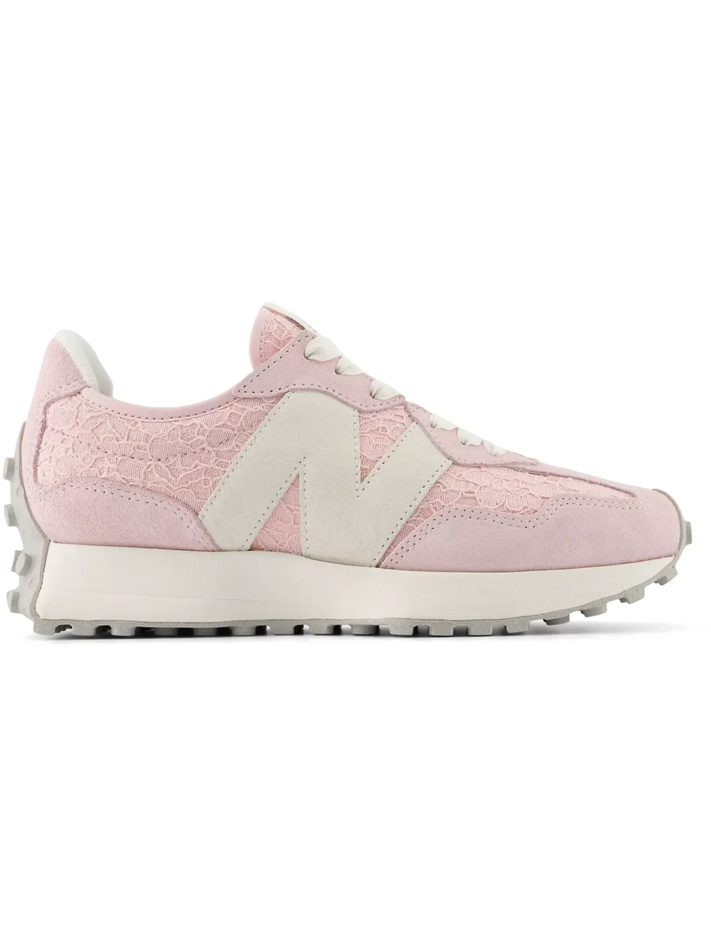 Женские кроссовки Lifestyle с принтом New Balance 327 — изображение 1 из 1, розовый