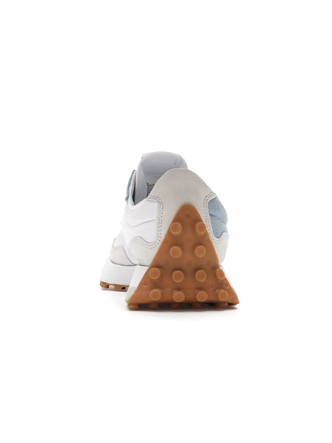Женские кроссовки с джинсовым дизайном New Balance 327 — изображение 4 из 4, синий/белый