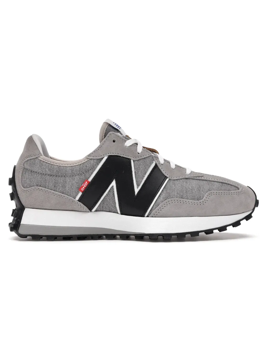 Мужские кроссовки Lifestyle New Balance 327 — изображение 1 из 4, серый/черный
