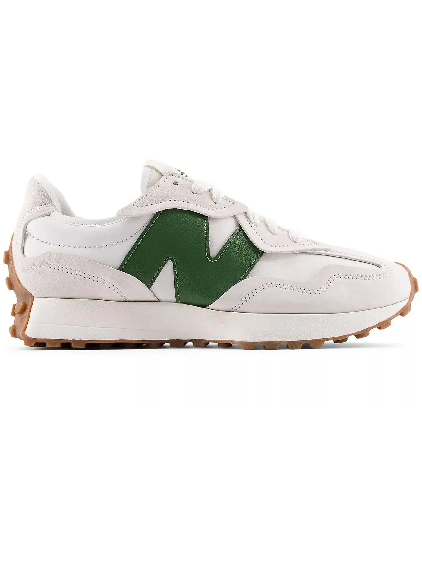 Мужские кроссовки Lifestyle New Balance 327 — изображение 1 из 1, темный зеленый