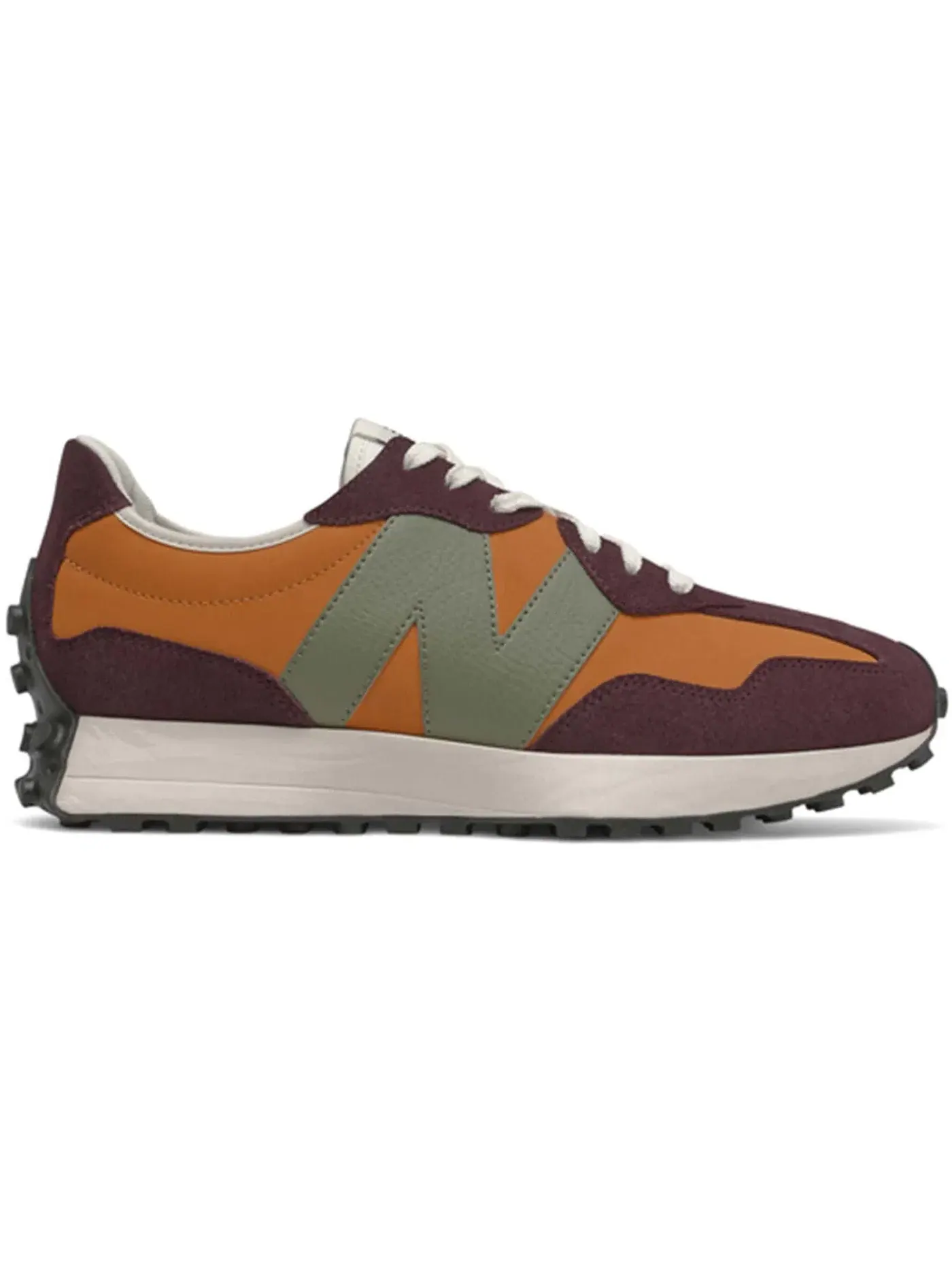 Мужские кроссовки Нью баланс 327 New Balance — изображение 1 из 1, оранжевый/бордовый