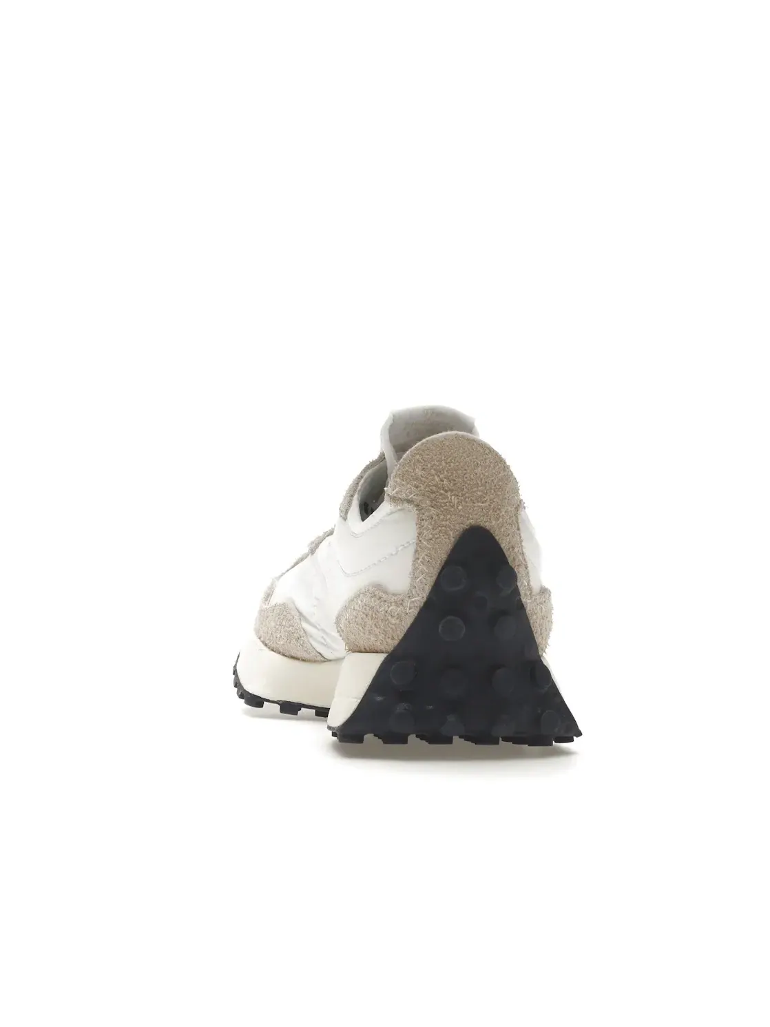 Мужские кроссовки из кожи и замши New Balance 327 — изображение 4 из 4, белый