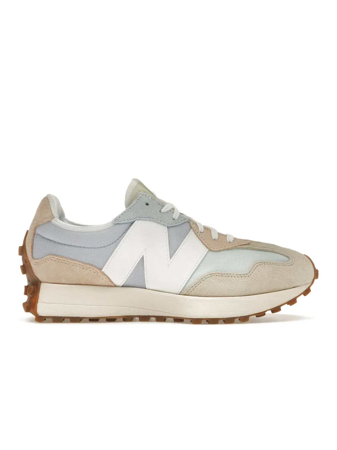 Женские кроссовки с ретро-дизайном New Balance 327 — изображение 1 из 4, белый