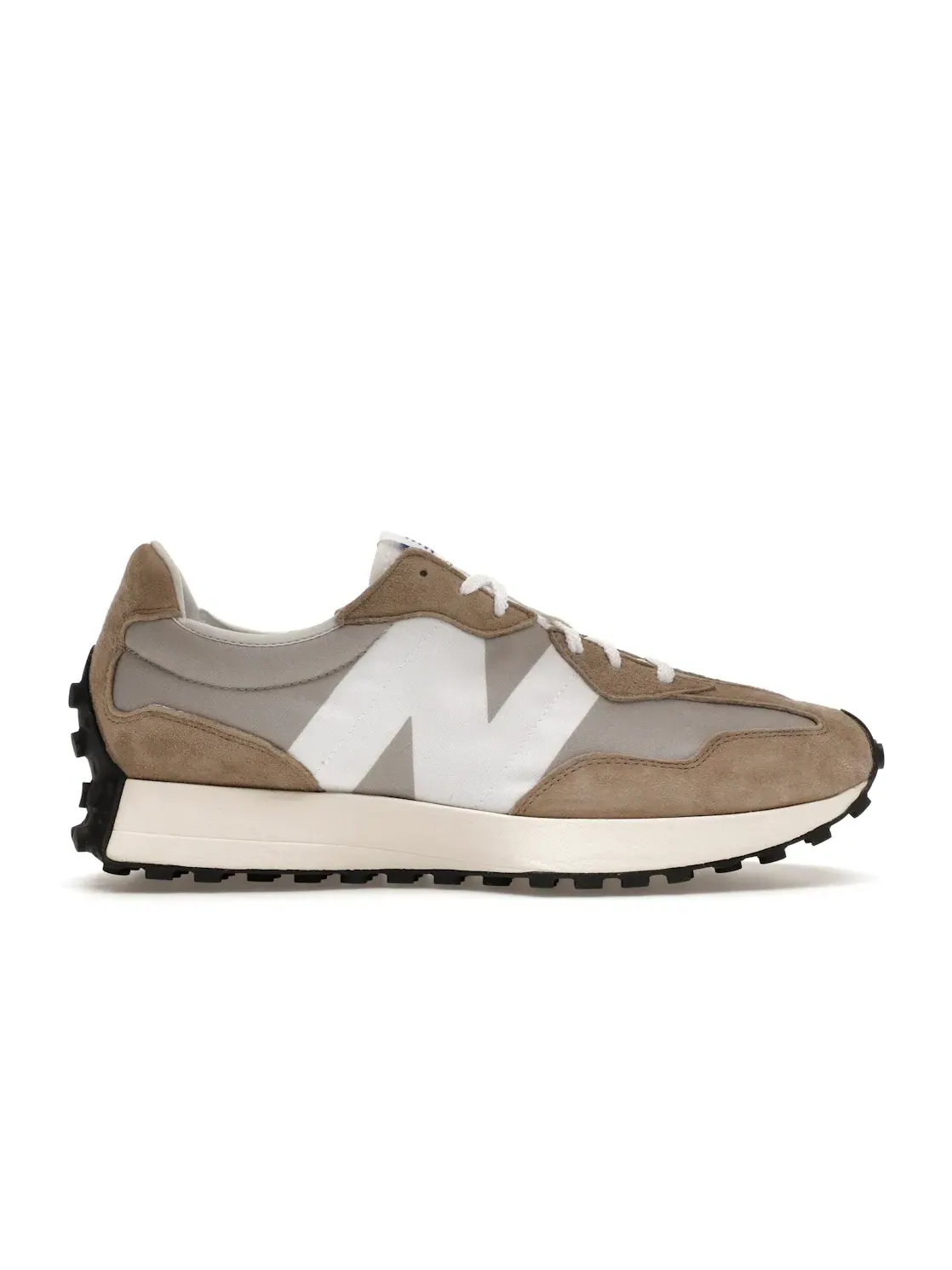 Мужские кроссовки Lifestyle New Balance 327, Mushroom Aluminum — изображение 1 из 4