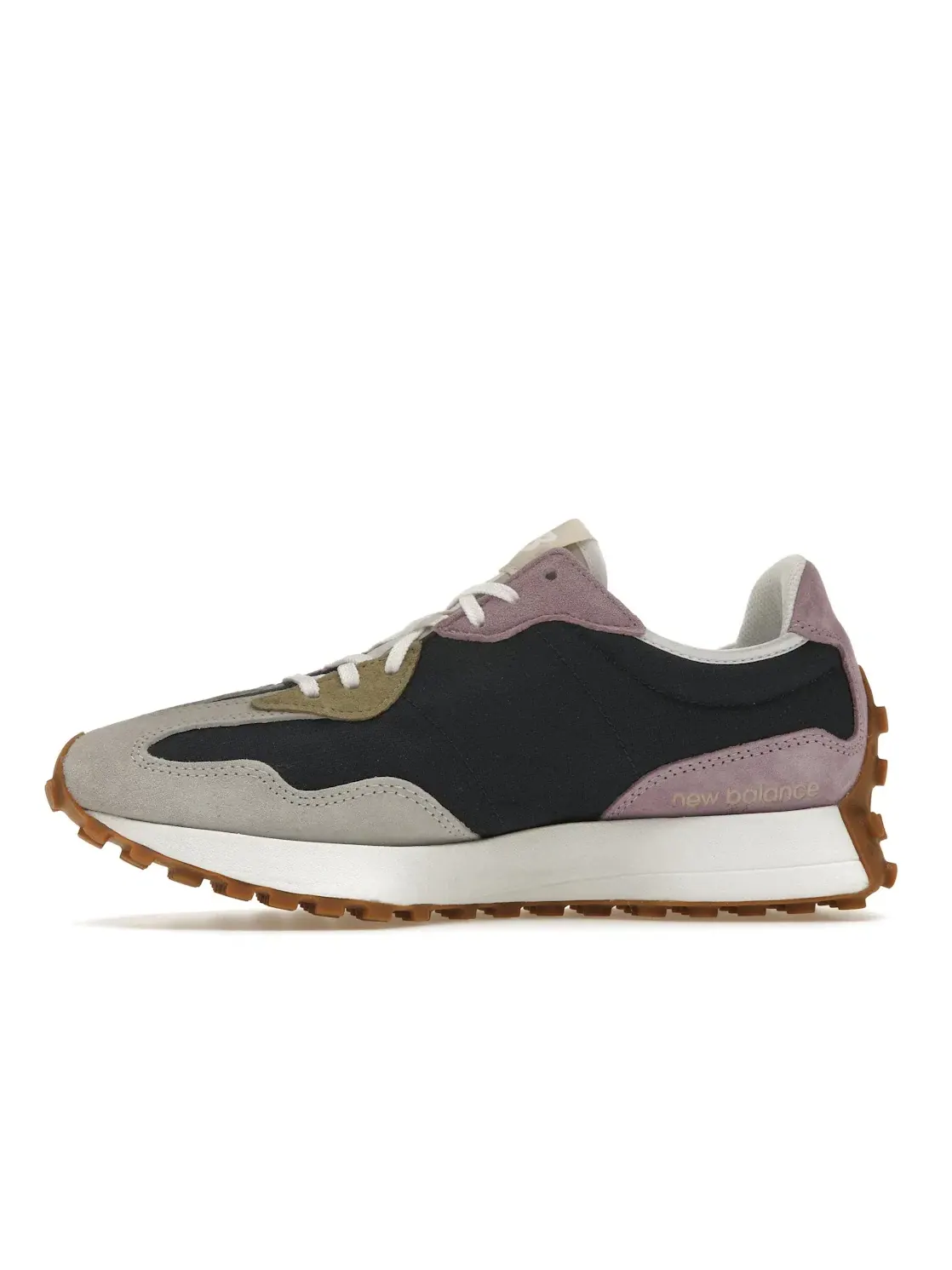 Женские кроссовки с замшевым верхом New Balance 327 — изображение 3 из 4, натуральный индиго