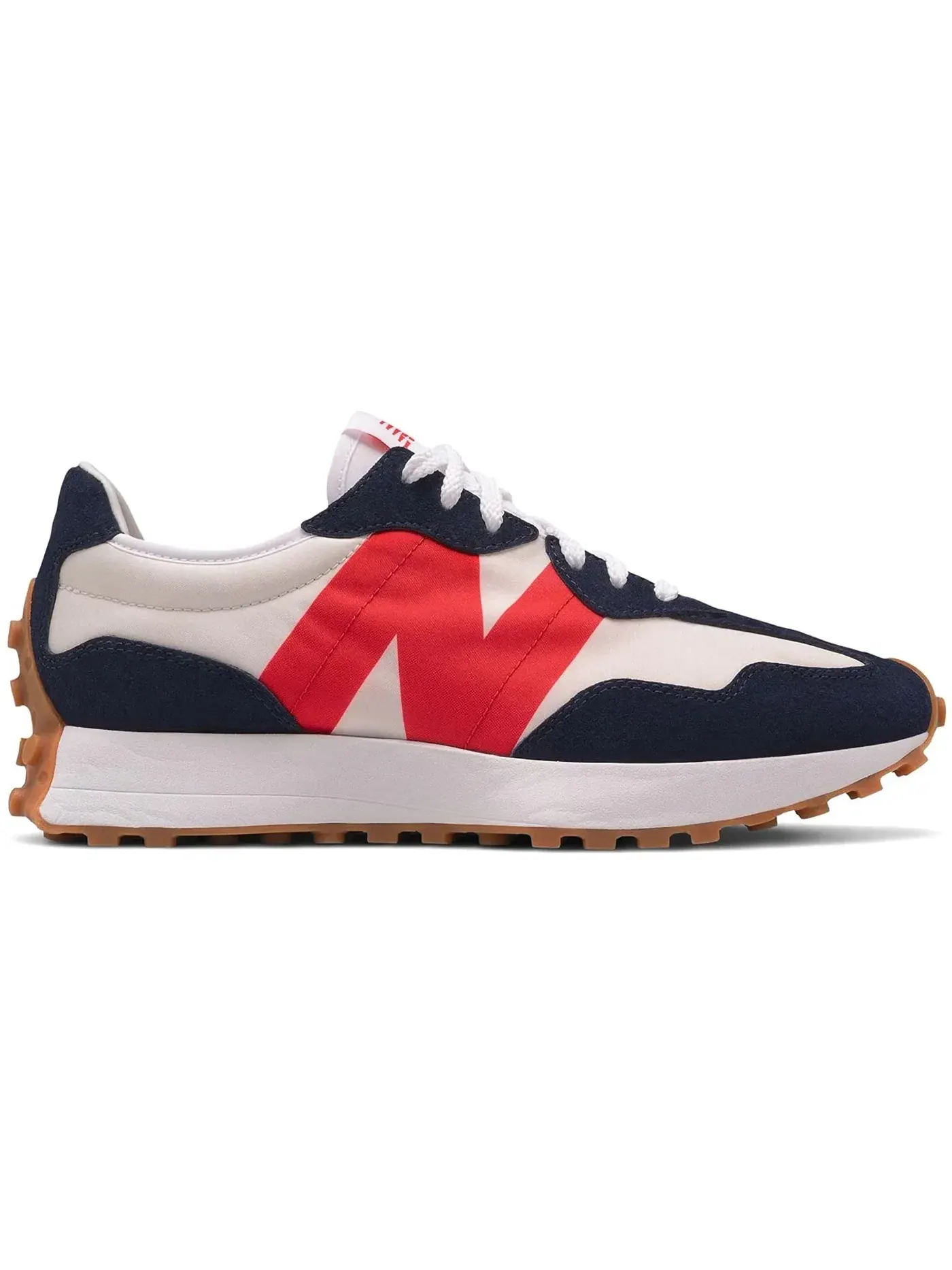 Мужские кроссовки Lifestyle New Balance 327 — изображение 1 из 1, темно-синий/красный
