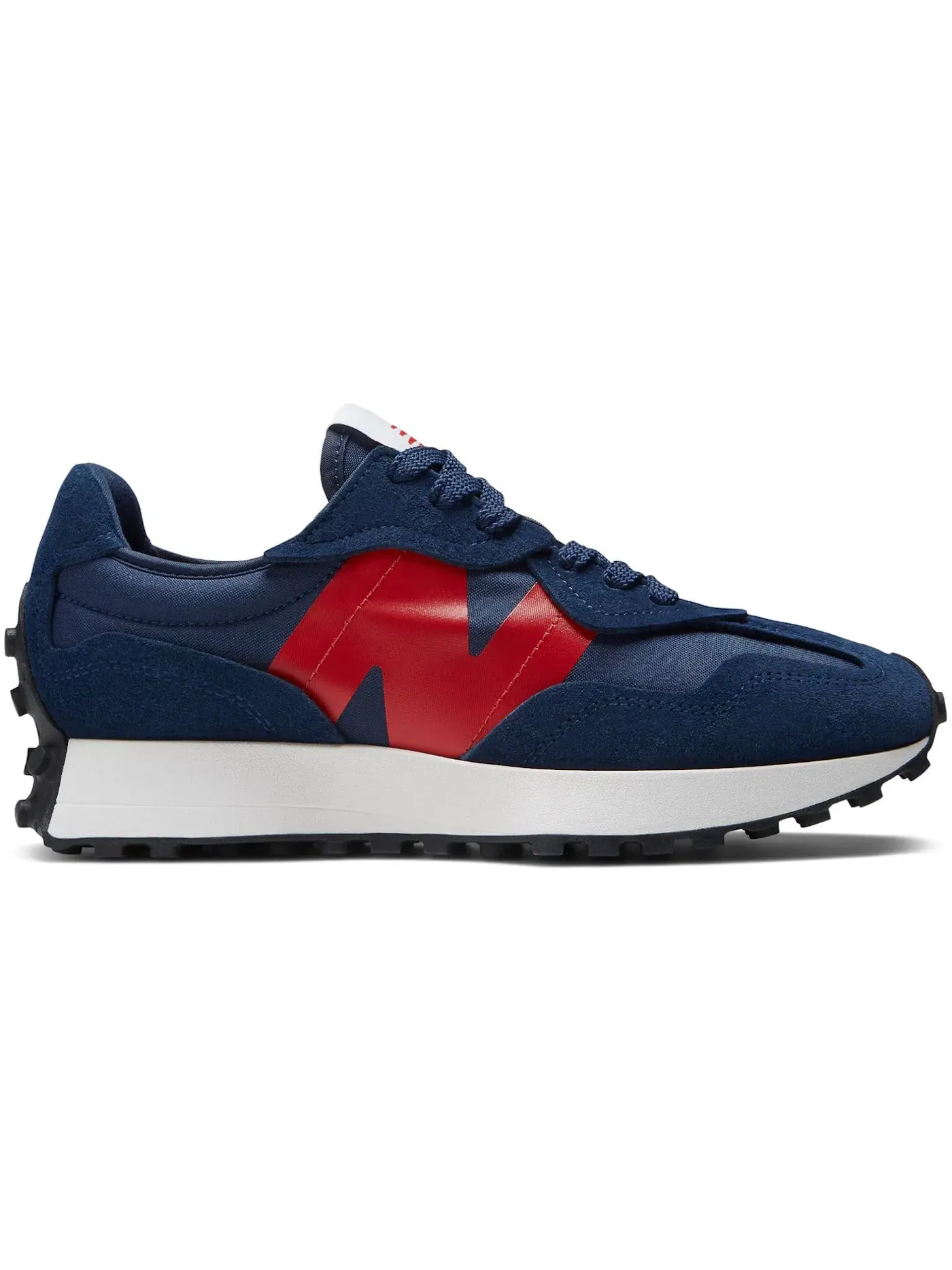 Мужские кроссовки Lifestyle New Balance 327 — изображение 1 из 1, темно-синий/красный