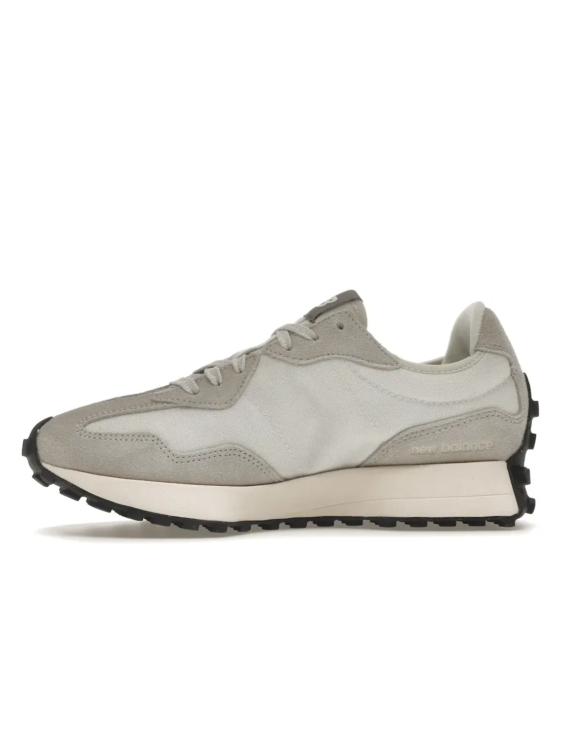 Мужские кроссовки с текстильным верхом New Balance 327 — изображение 3 из 4, серый/белый