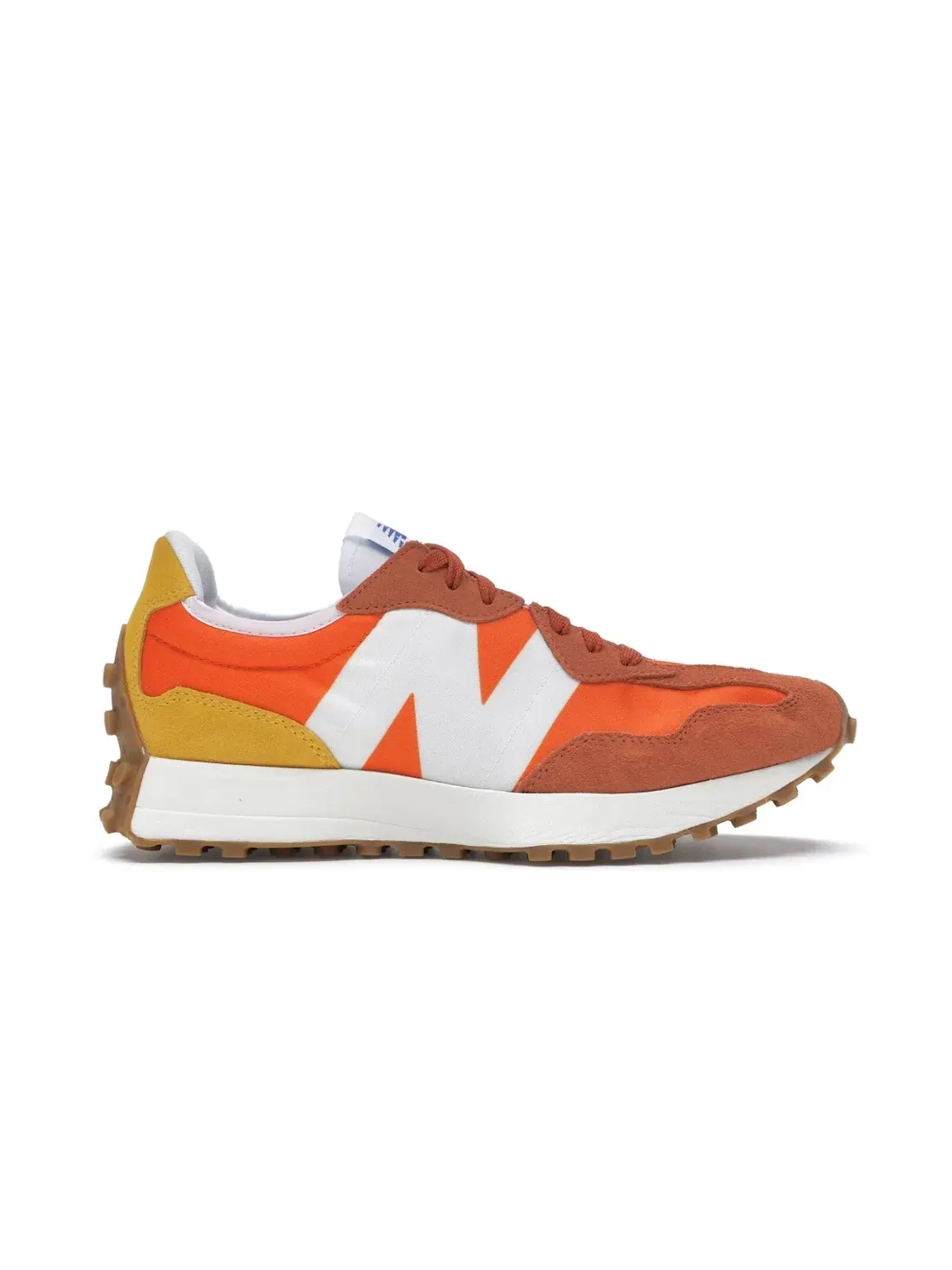 Мужские кроссовки Lifestyle New Balance 327 — изображение 1 из 4, оранжевый/белый
