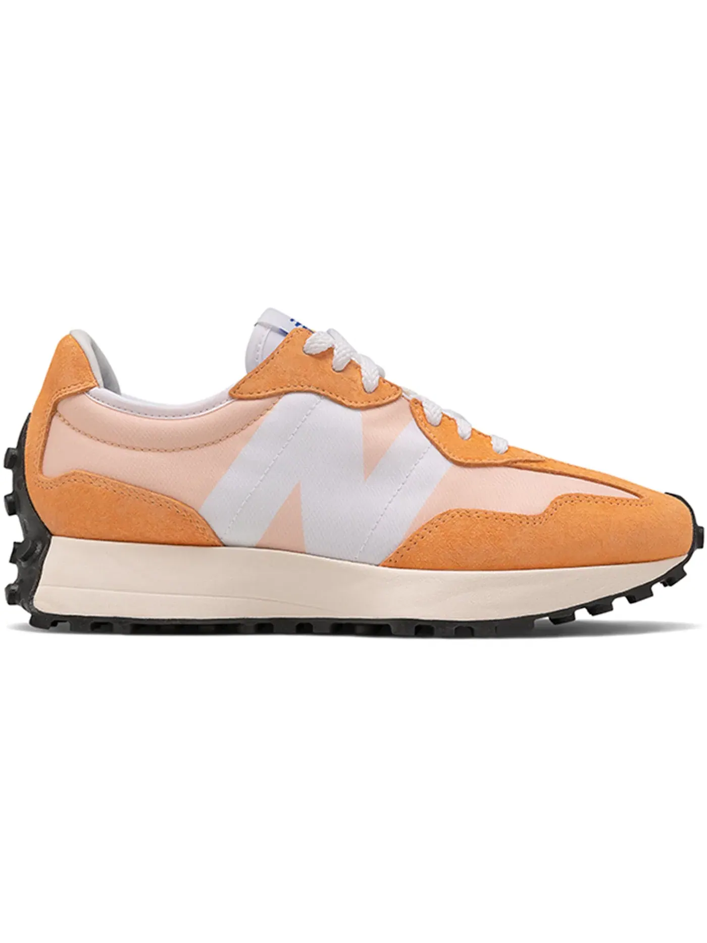 Женские кроссовки Lifestyle New Balance 327 — изображение 1 из 1, оранжевый/розовый/белый
