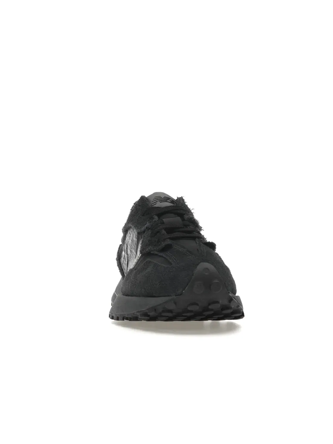 Женские кроссовки Lifestyle с замшевыми вставками New Balance 327 — изображение 2 из 4, черный