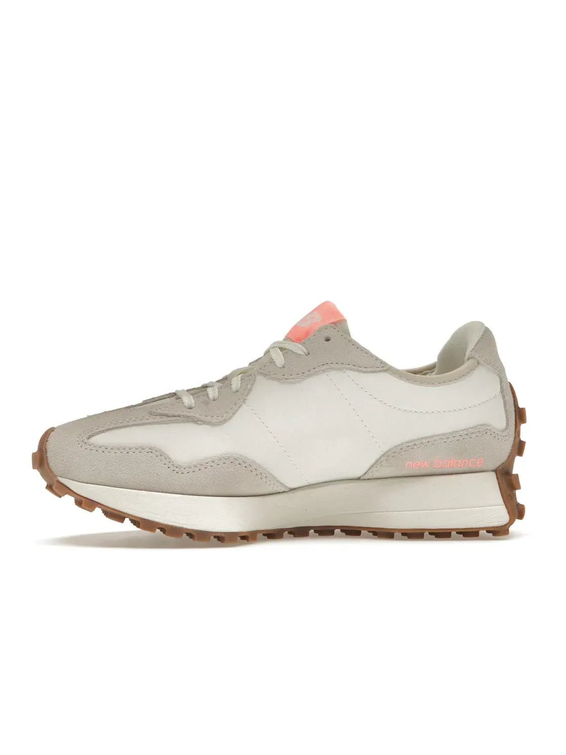 Женские кроссовки Lifestyle New Balance 327 — изображение 3 из 4, розовый белый