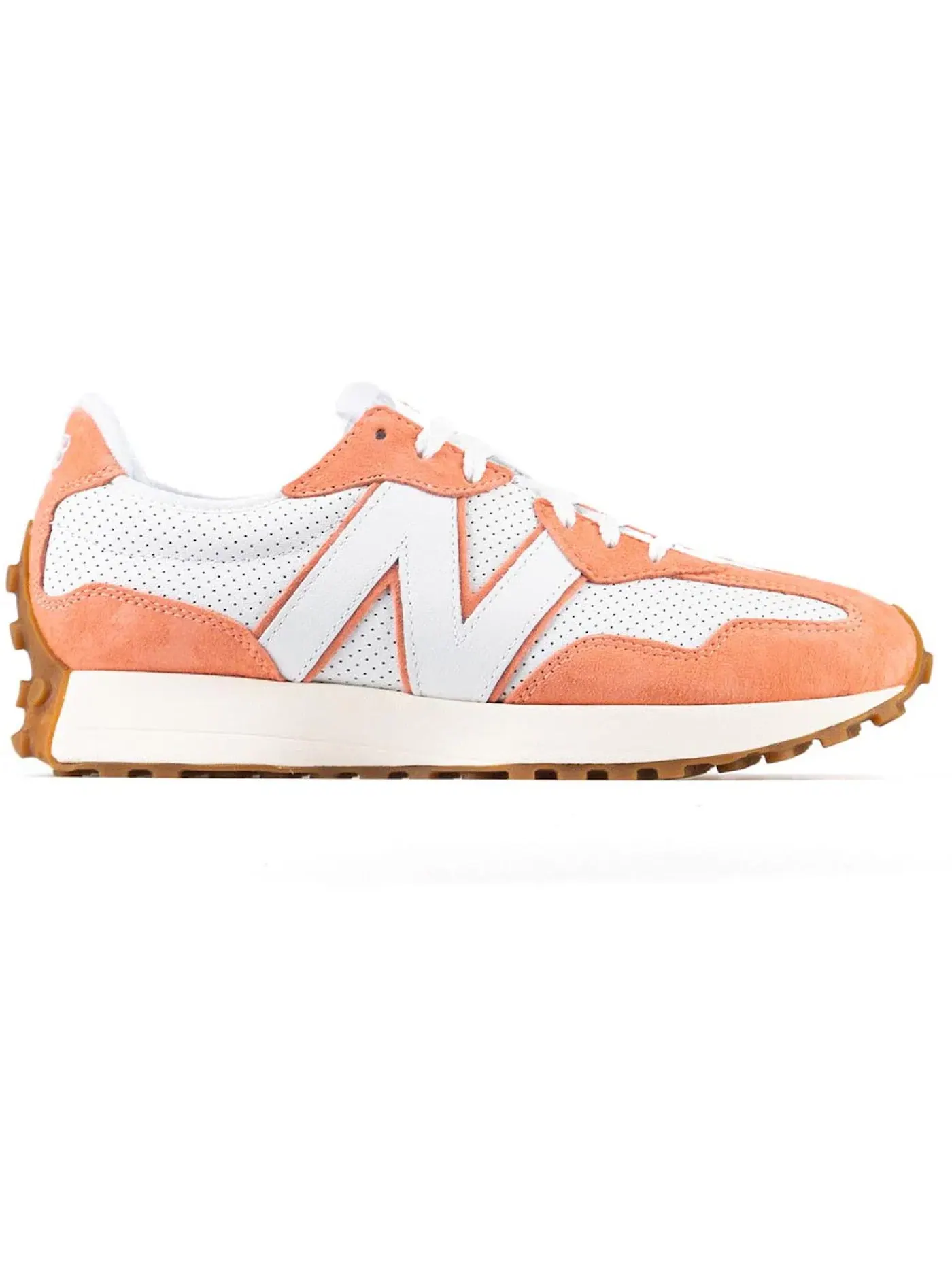 Мужские кроссовки Lifestyle New Balance 327 — изображение 1 из 1, белый/розовый