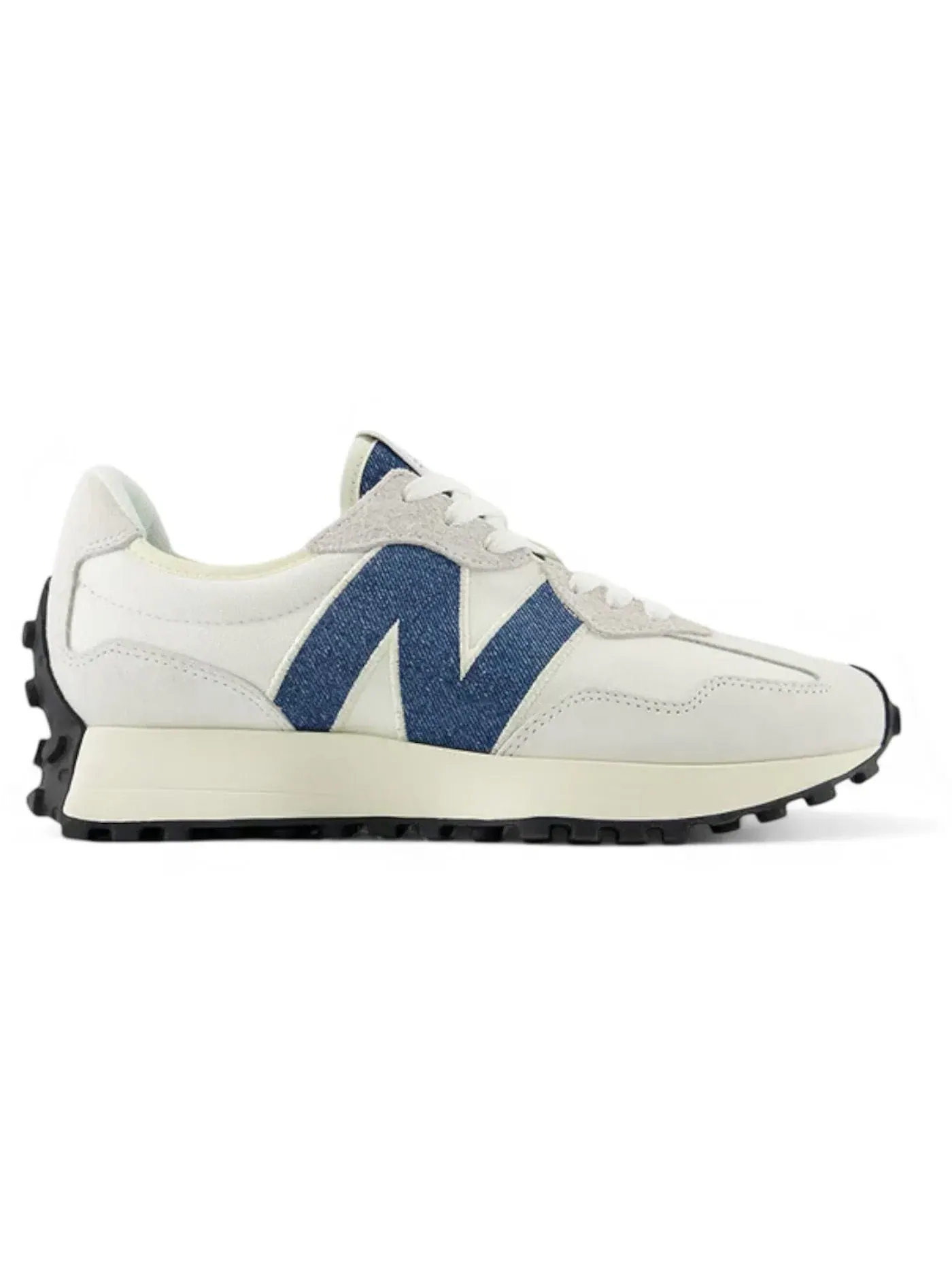 Женские кроссовки с длинным шнурком New Balance 327 — изображение 1 из 1, синий