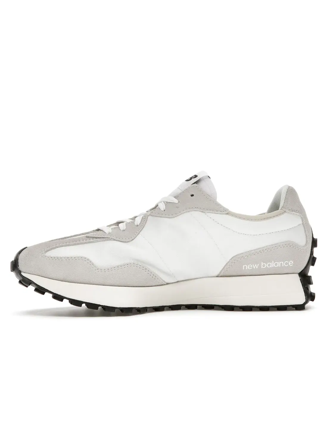 Мужские кроссовки из нейлона и замши New Balance 327 — изображение 3 из 4, черный