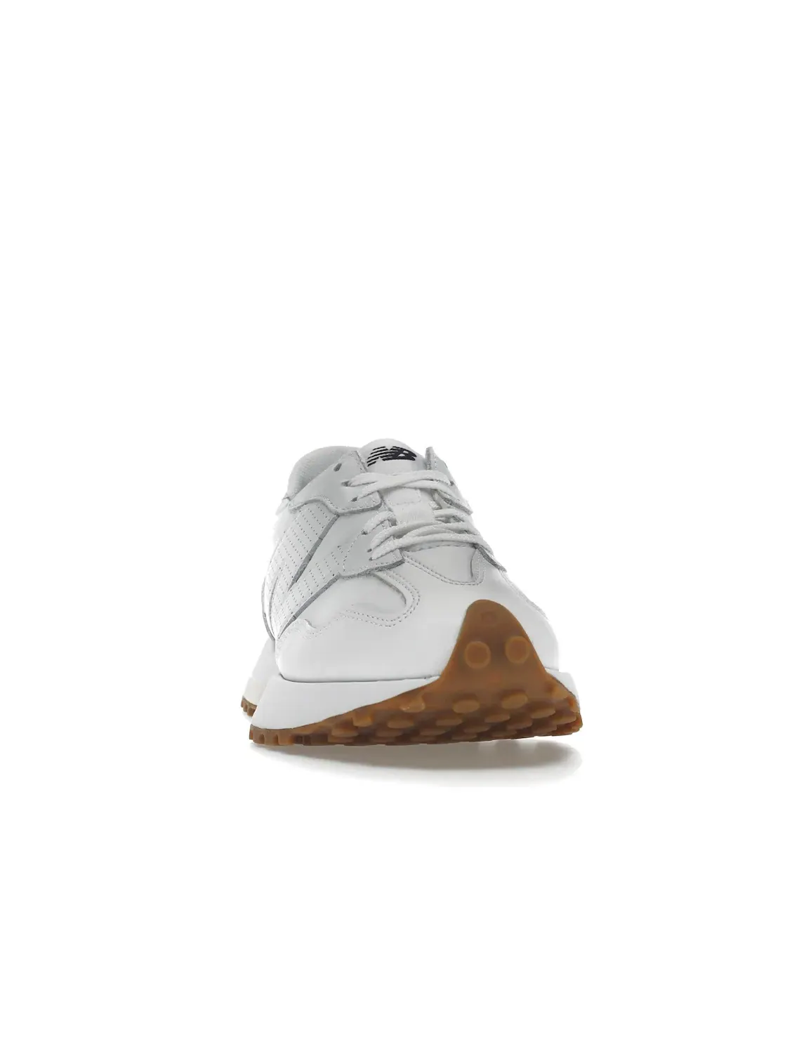 Женские кроссовки с замшевыми вставками New Balance 327 — изображение 2 из 4, черный