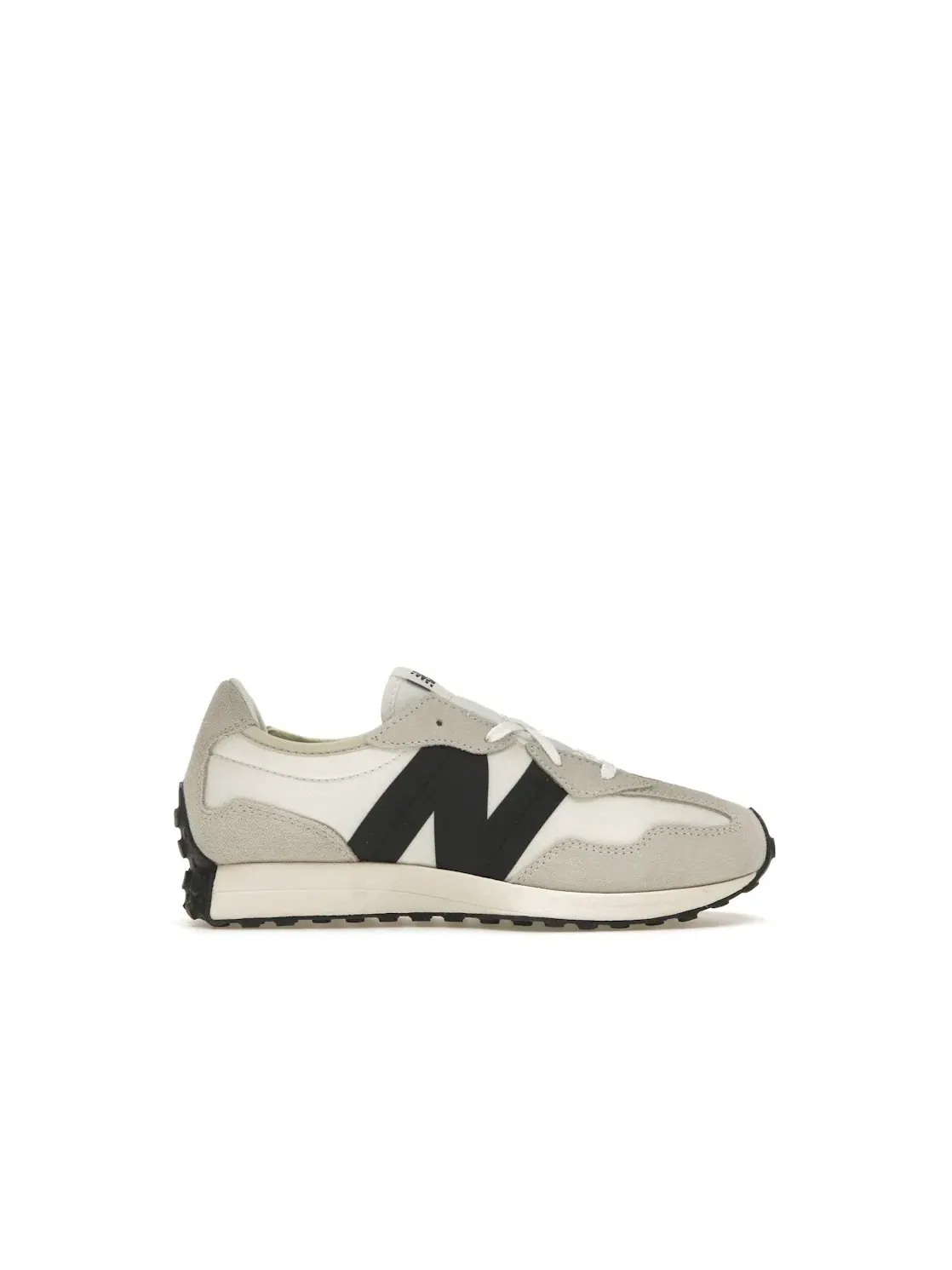 Детские кроссовки Lifestyle с замшевыми вставками New Balance 327 — изображение 1 из 4, черный