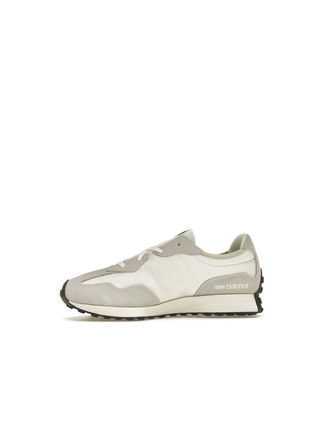 Детские кроссовки Lifestyle с замшевыми вставками New Balance 327 — изображение 3 из 4, черный
