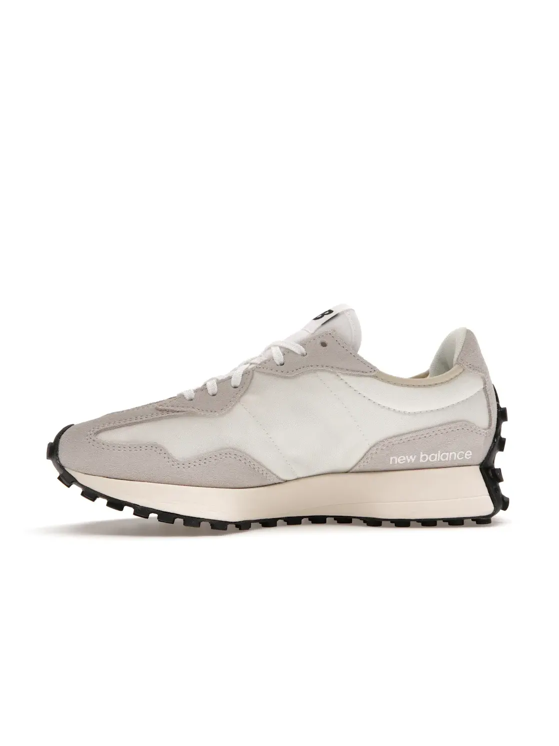 Женские кроссовки с сетчатым верхом New Balance 327 — изображение 3 из 4, белый/черный