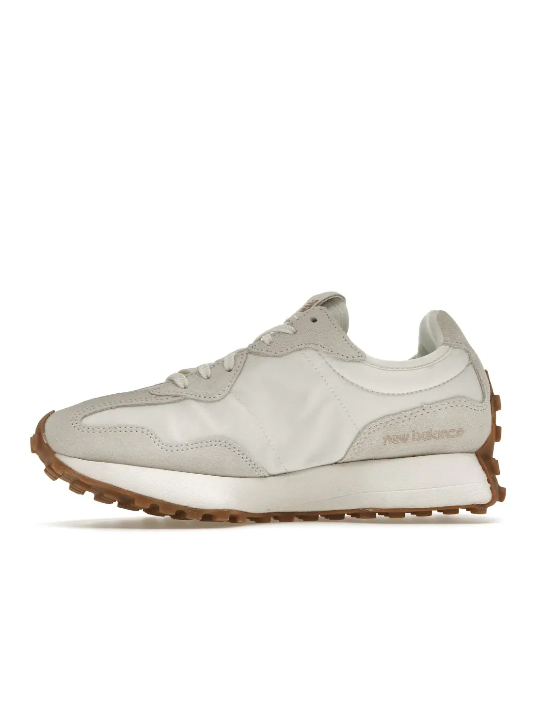 Женские кроссовки с ретро-дизайном New Balance 327, Sea Salt/Leopard Pantera/Gum — изображение 3 из 4