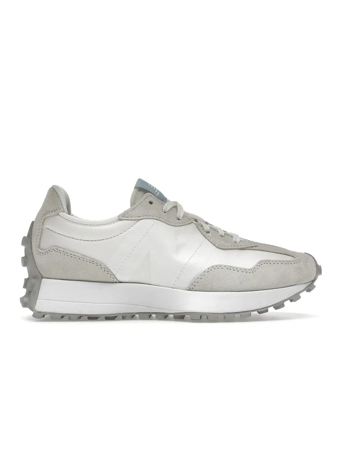 Женские кроссовки с замшевым и нейлоновым верхом New Balance 327, Sea Salt/Ocean Haze — изображение 1 из 4
