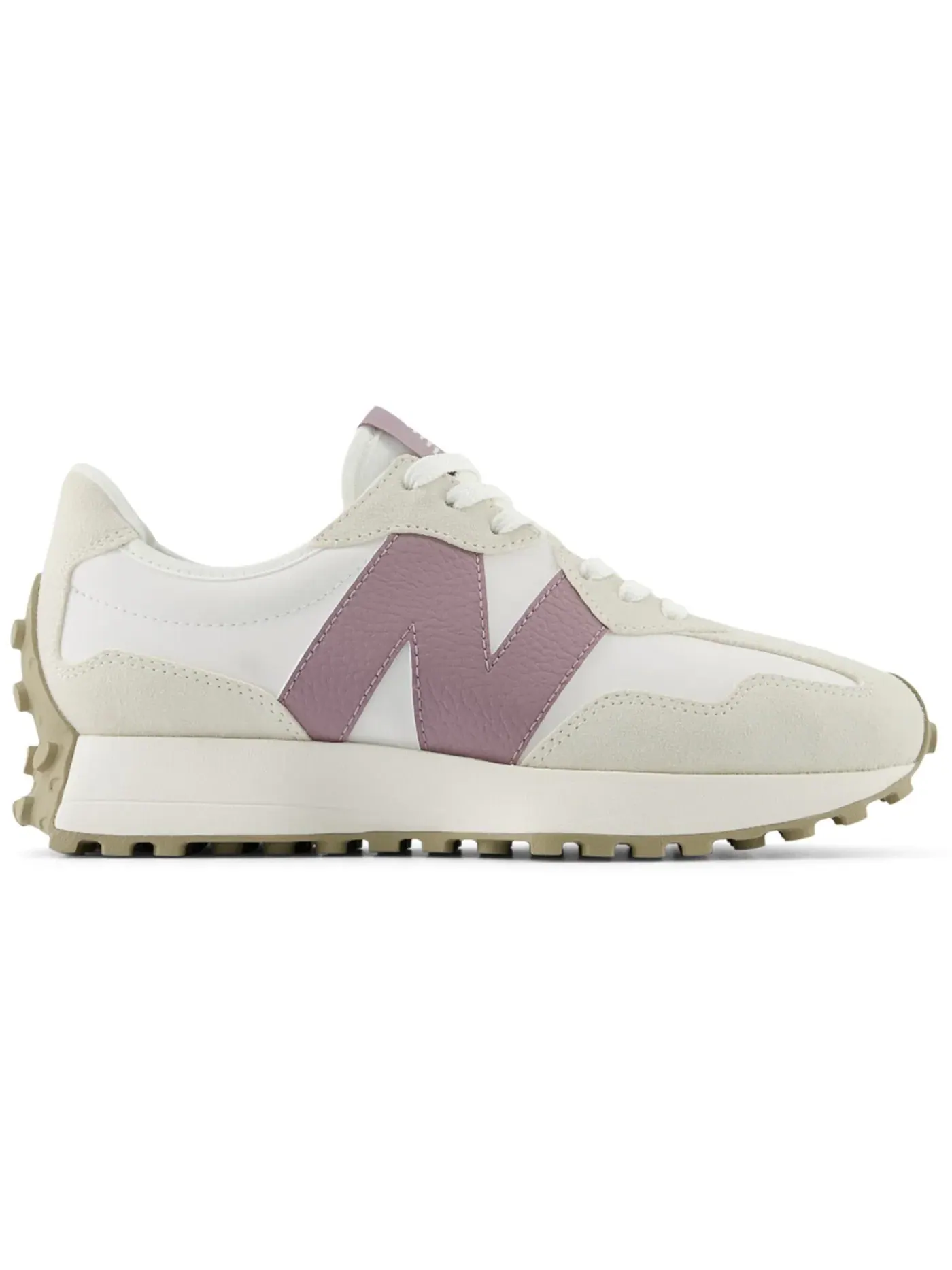Женские кроссовки New Balance 327 — изображение 1 из 1, белый винный