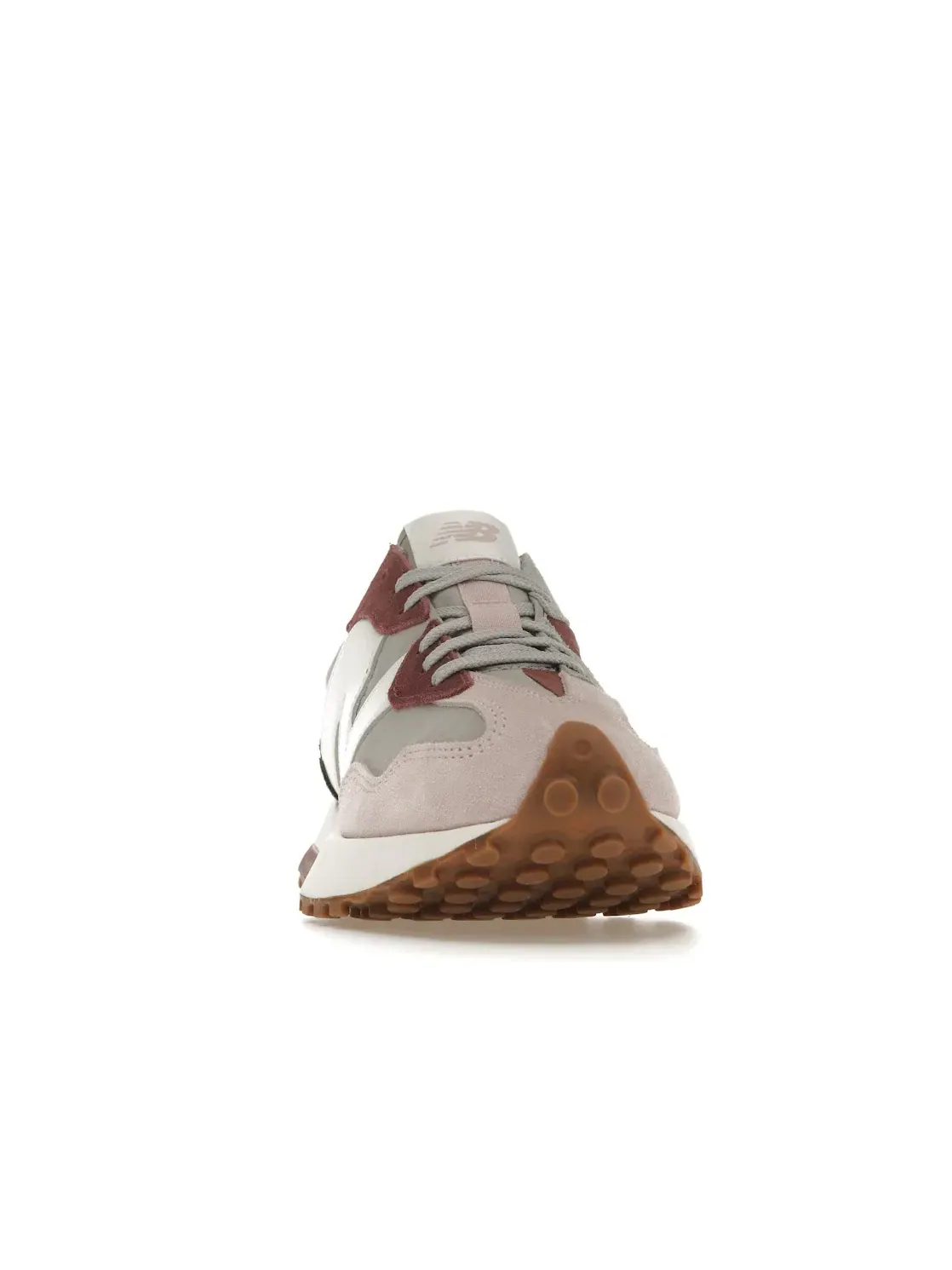 Женские кроссовки с замшевыми вставками New Balance 327 — изображение 2 из 4, розовый