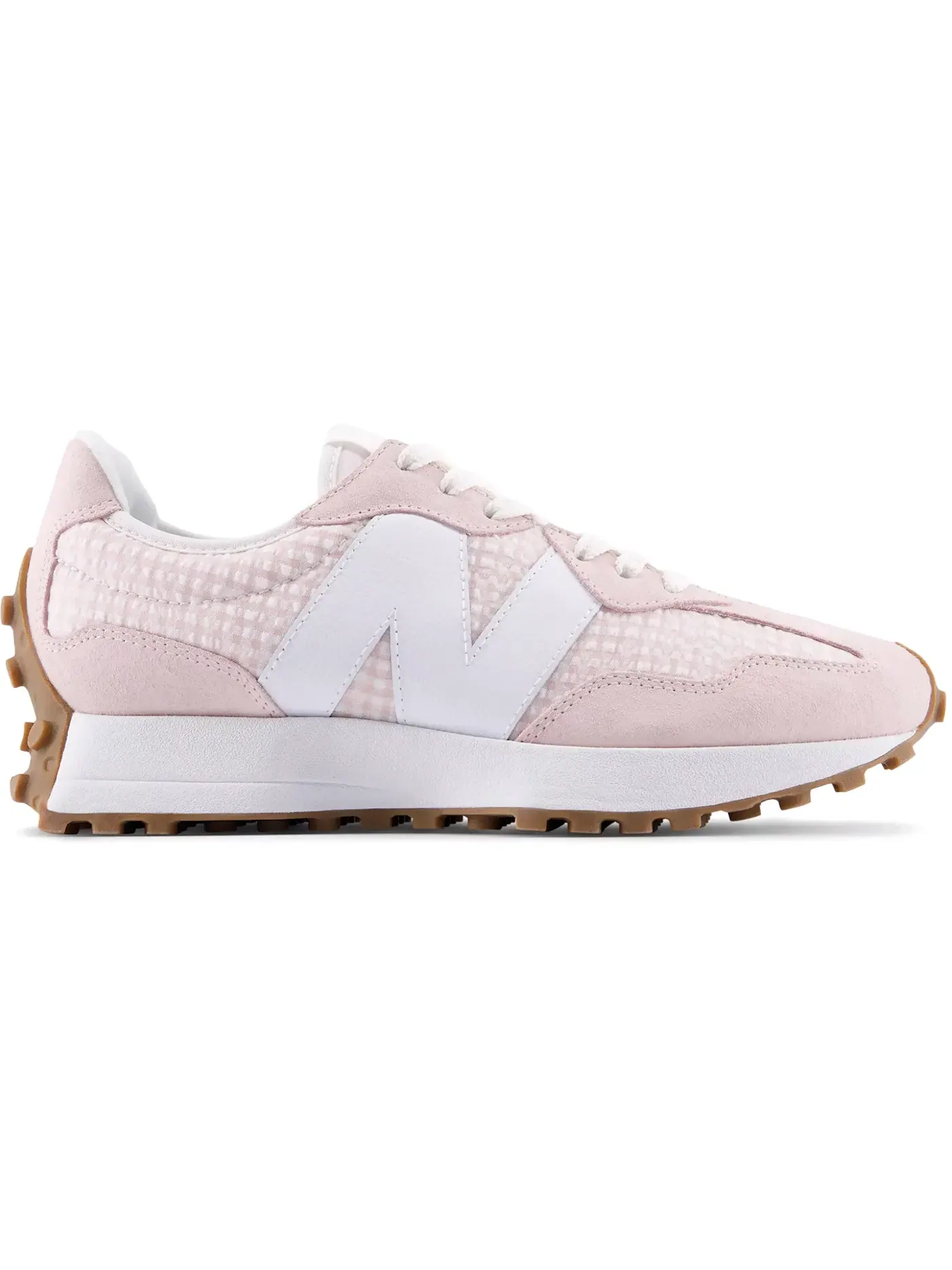 Женские кроссовки Lifestyle New Balance 327 — изображение 1 из 1, розовый/белый