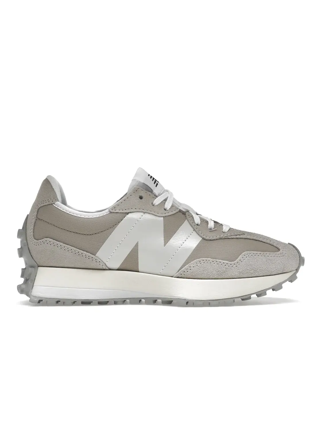 Женские кроссовки Lifestyle New Balance 327, Timberwolf Aluminum — изображение 1 из 4