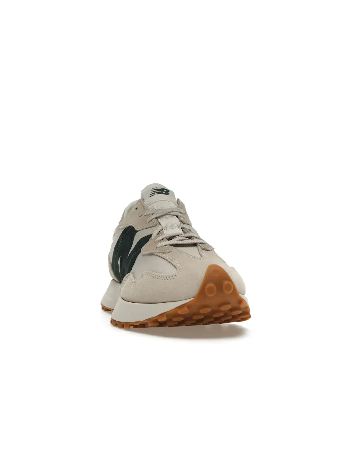 Мужские кроссовки с замшевым верхом New Balance 327 — изображение 2 из 4, зеленый